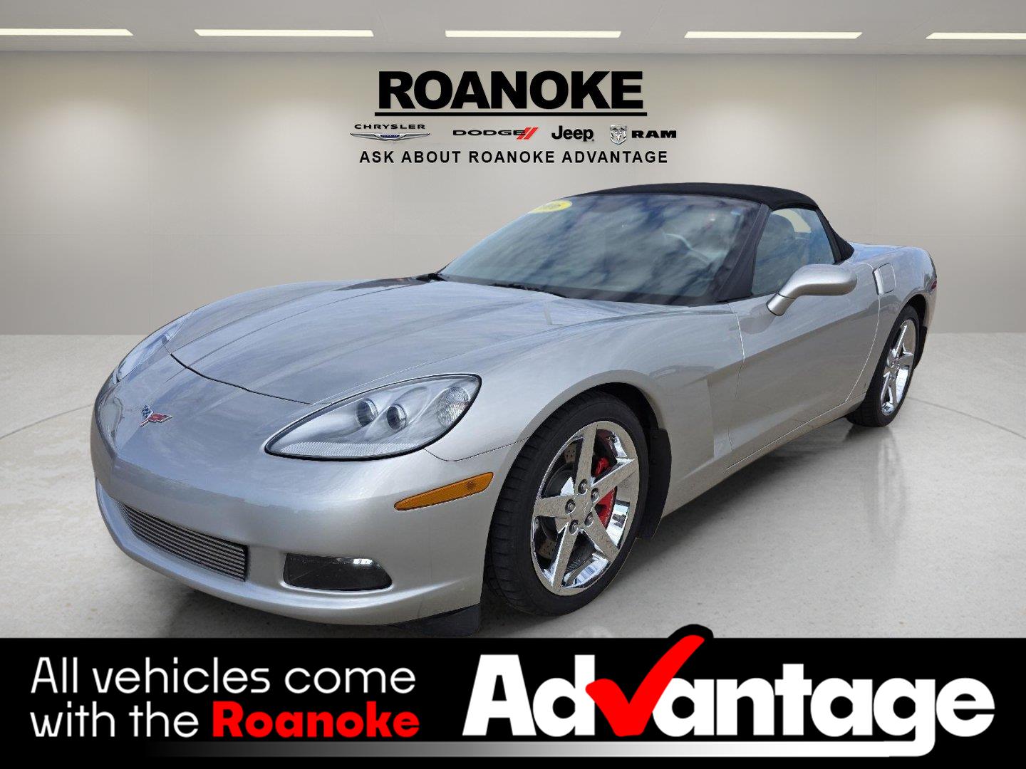 Machine Silver Metallic 2006 Chevrolet Corvette Convertible Rear-Wheel Drive 6-Speed Manual