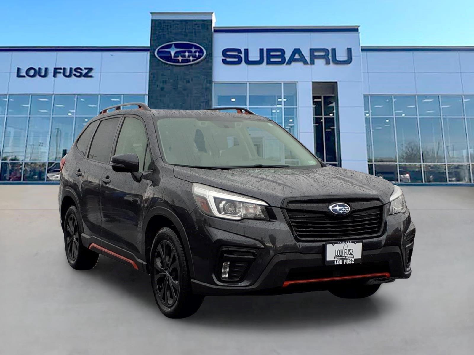 Crystal Black Silica 2019 Subaru Forester SUV / Crossover All-Wheel Drive Continuously Variable Transmission