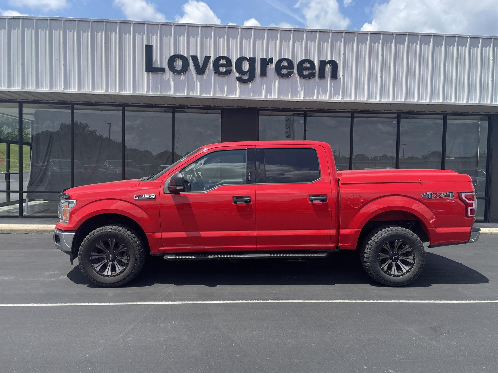 Race Red 2019 Ford F-150 Pickup Truck Four-Wheel Drive Automatic
