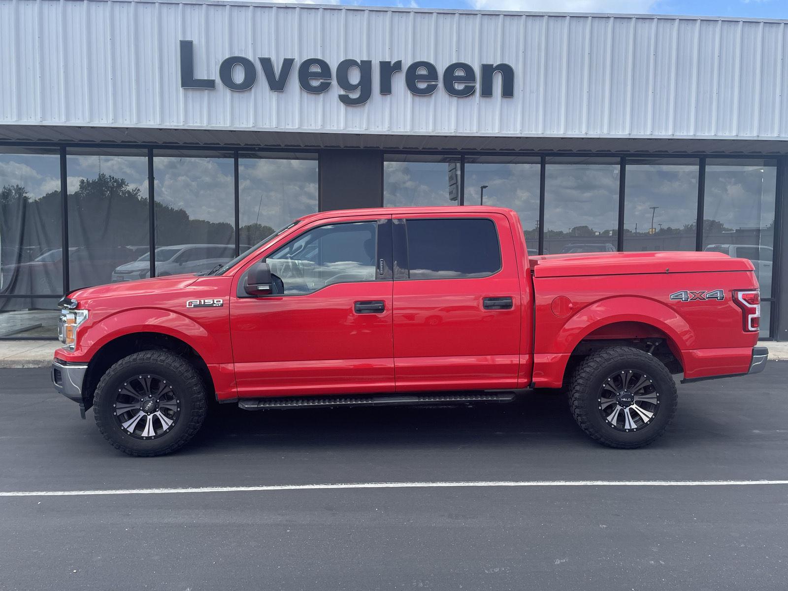 Race Red 2019 Ford F-150 Pickup Truck Four-Wheel Drive Automatic