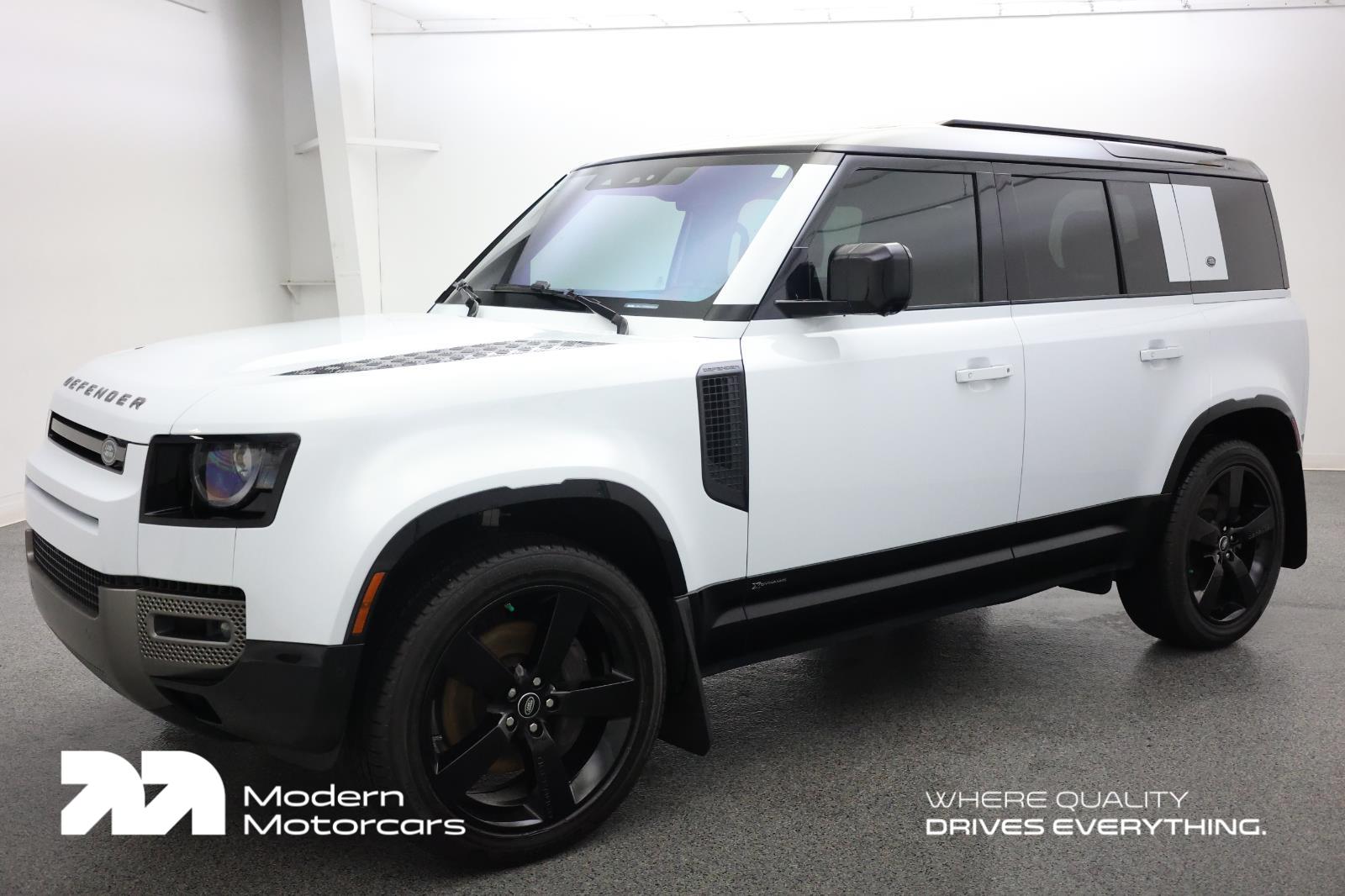 Yulong White Metallic 2021 Land Rover Defender 110 X-Dynamic SE AWD SUV / Crossover All-Wheel Drive Automatic