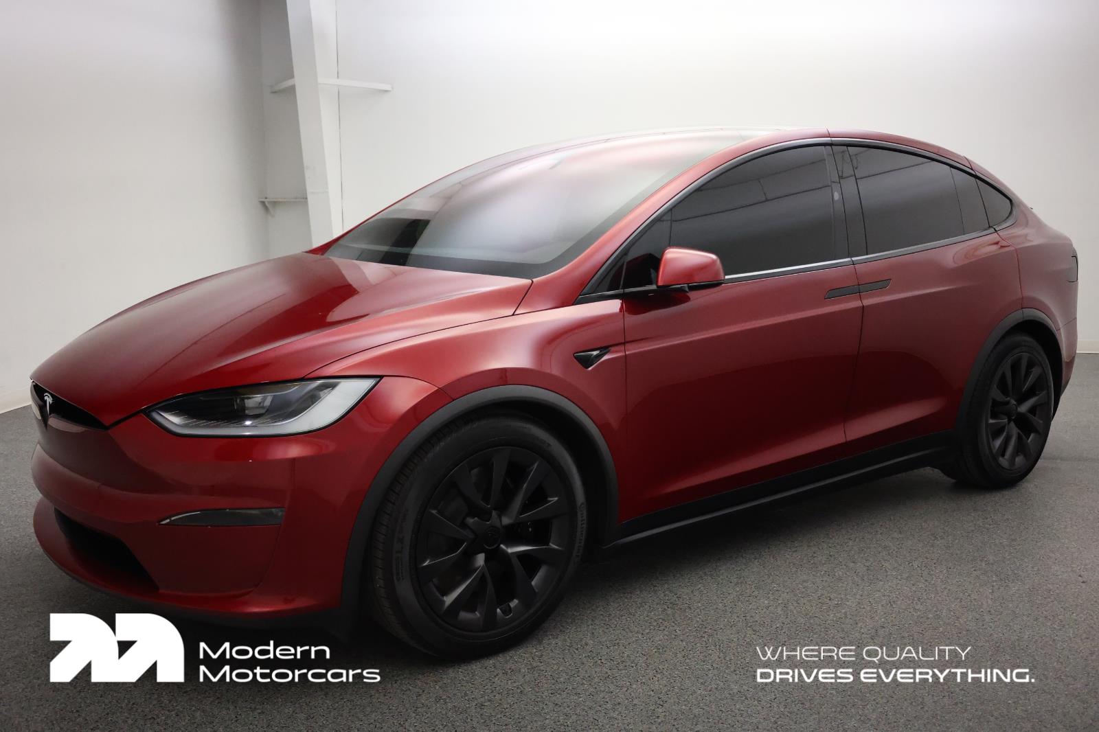 Ultra Red 2023 Tesla Model X Standard Range AWD Sedan All-Wheel Drive Automatic