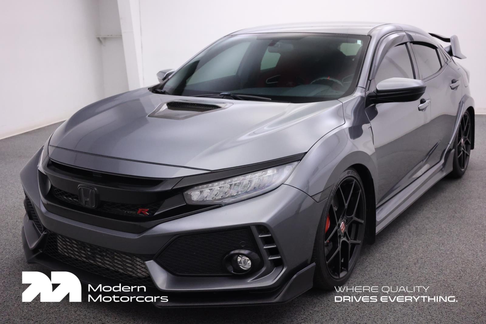 Polished Metal Metallic 2018 Honda Civic Type R Touring FWD Hatchback Front-Wheel Drive Manual