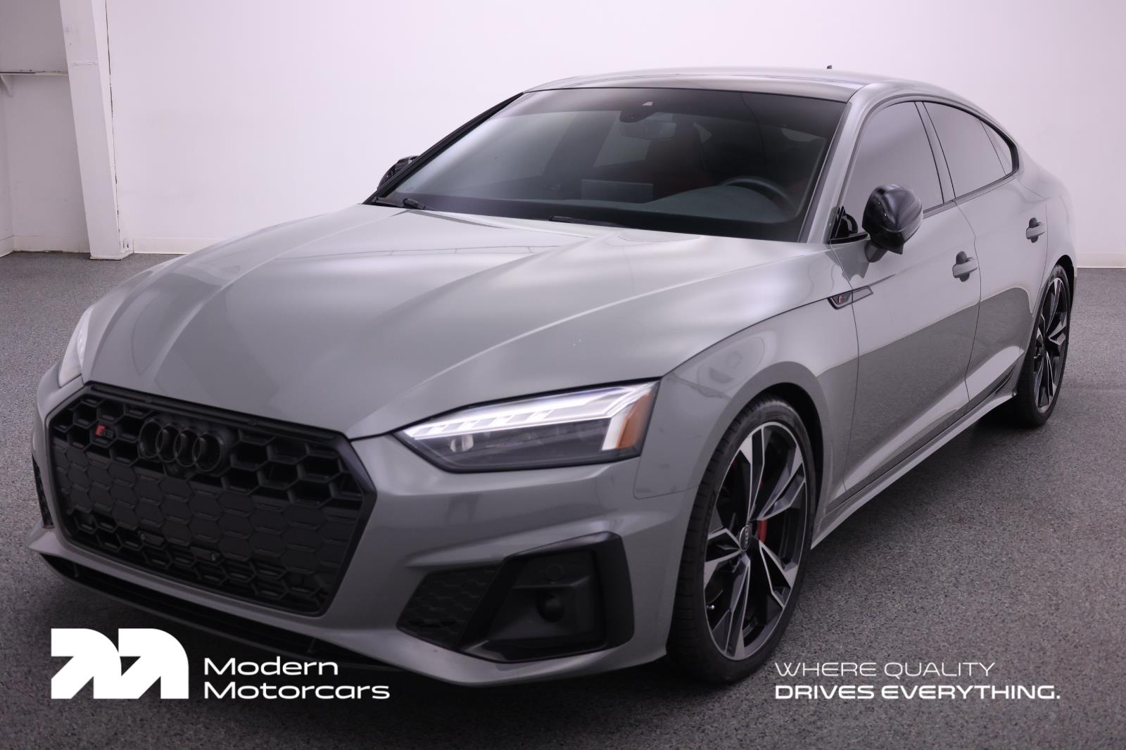 Quantum Gray 2022 Audi S5 Sportback 3.0T quattro Premium Plus AWD Sedan All-Wheel Drive Automatic
