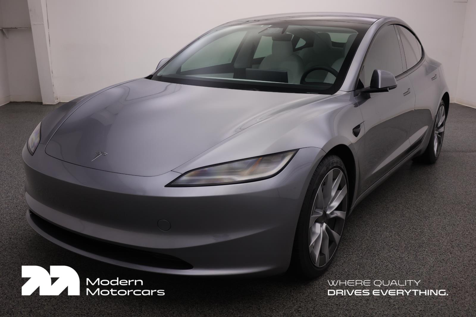 Quicksilver 2025 Tesla Model 3 Long Range AWD Sedan All-Wheel Drive Automatic