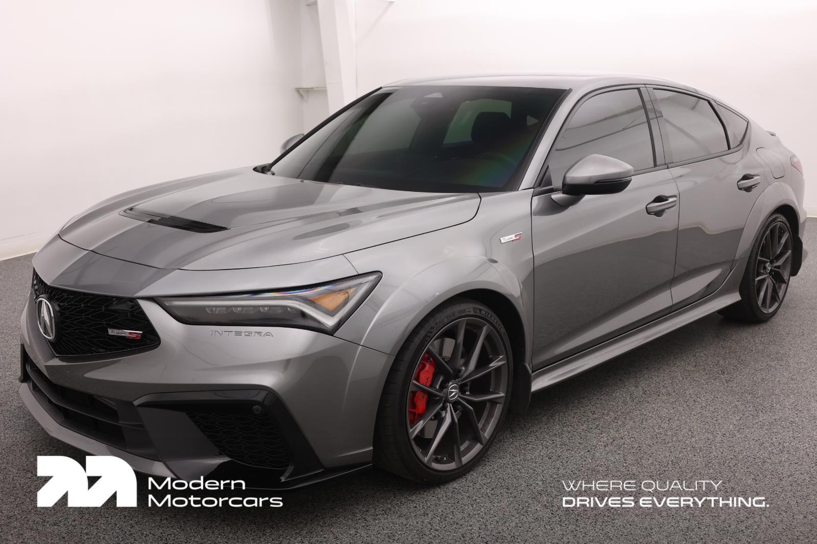 Liquid Carbon Metallic 2025 Acura Integra Type S FWD Sedan Front-Wheel Drive Manual