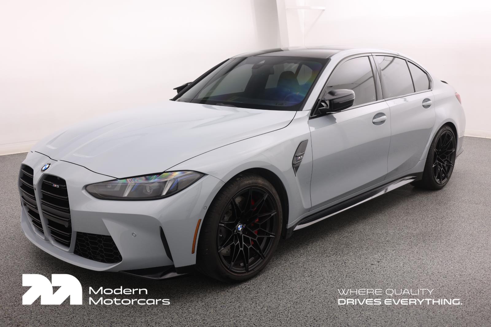 Gray (Brooklyn Grey Metallic) 2026 BMW M3 RWD Sedan Rear-Wheel Drive Manual