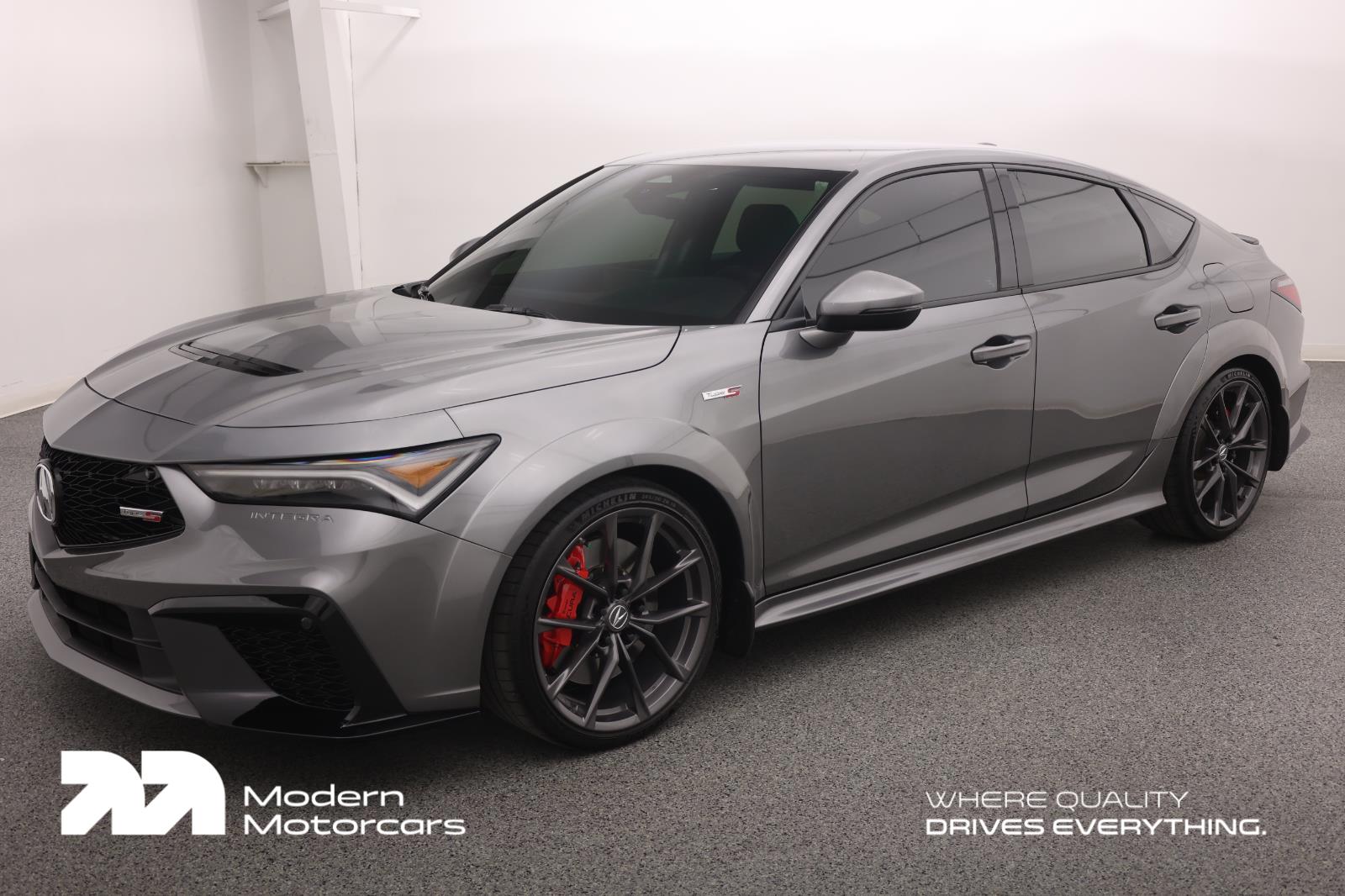 Liquid Carbon Metallic 2025 Acura Integra Type S FWD Sedan Front-Wheel Drive Manual