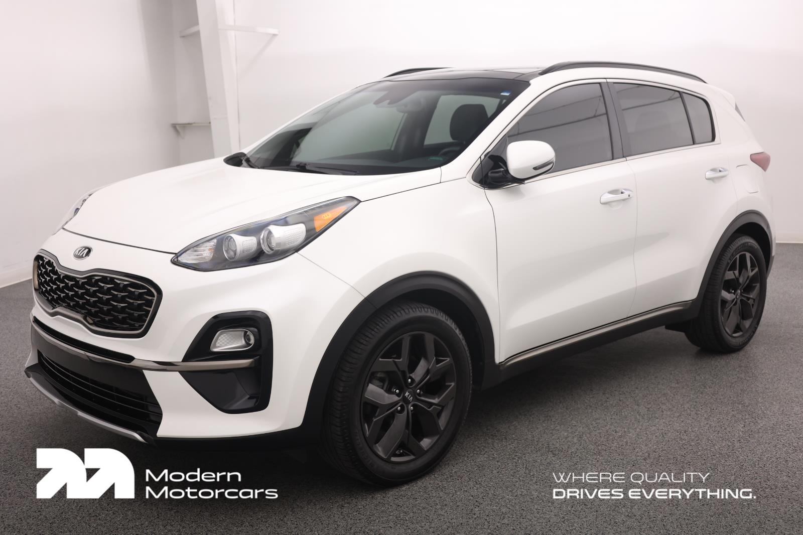 Snow White Pearl 2020 Kia Sportage S FWD SUV / Crossover Front-Wheel Drive Automatic