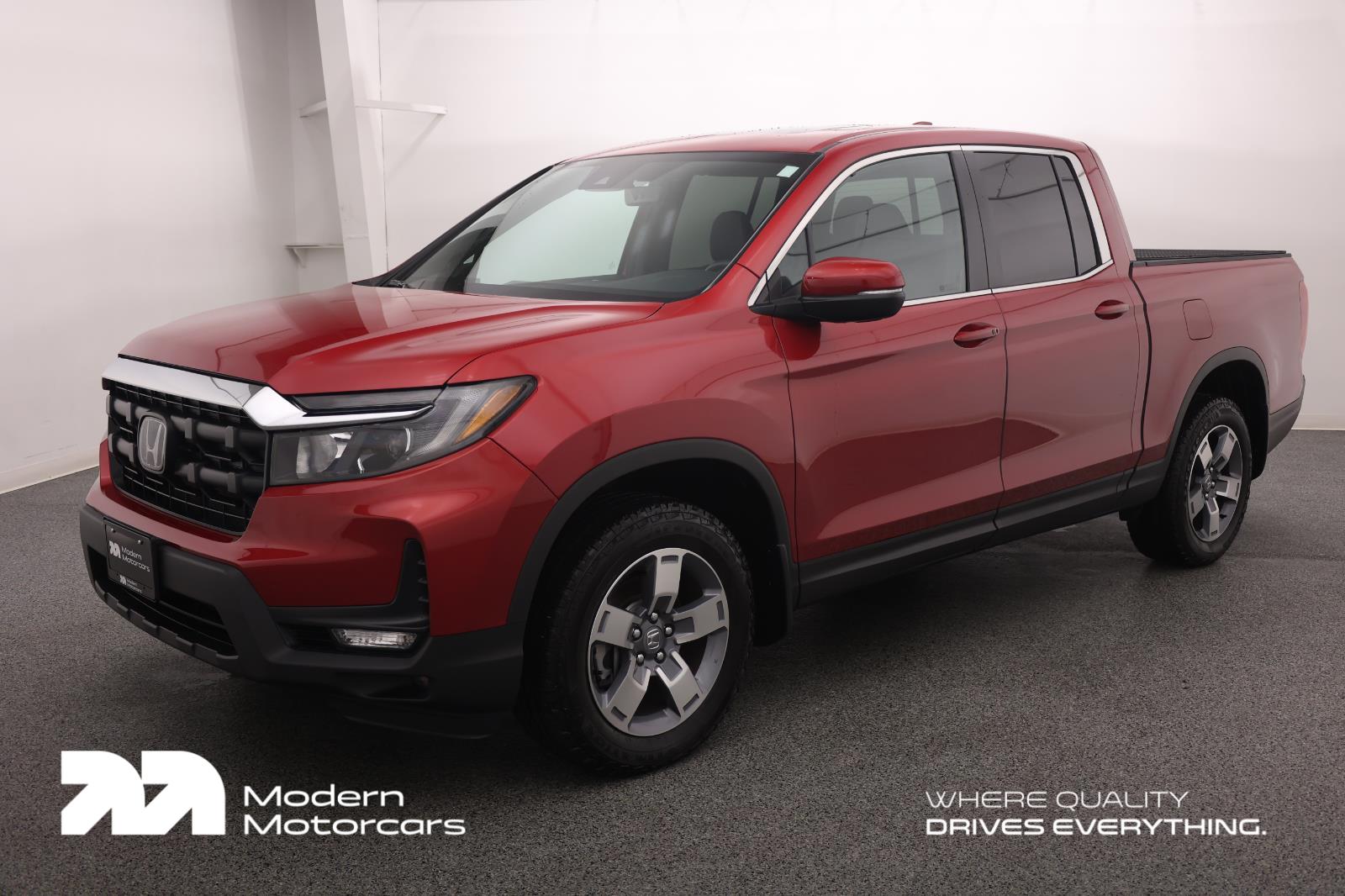 Radiant Red Metallic II 2025 Honda Ridgeline RTL AWD Pickup Truck All-Wheel Drive Automatic