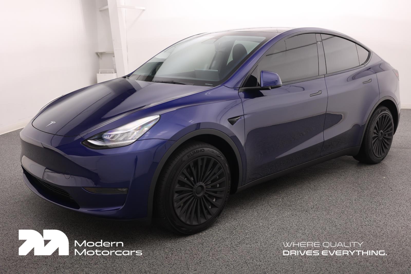 Deep Blue Metallic 2023 Tesla Model Y Long Range AWD SUV / Crossover All-Wheel Drive Automatic