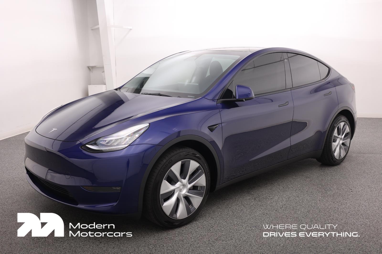 Deep Blue Metallic 2023 Tesla Model Y Long Range AWD SUV / Crossover All-Wheel Drive Automatic