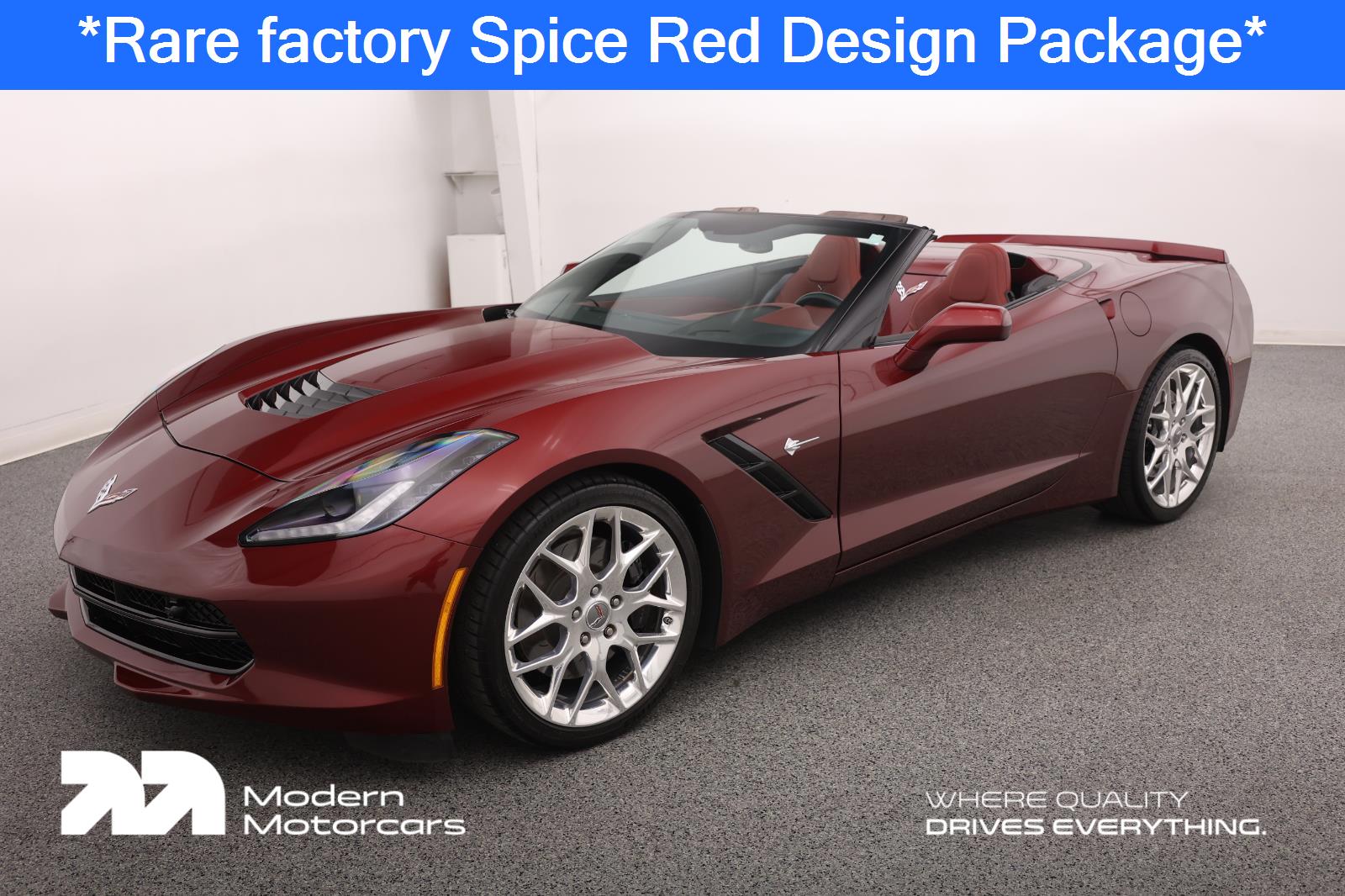 Long Beach Red Metallic Tintcoat 2017 Chevrolet Corvette Convertible Rear-Wheel Drive 7-Speed Manual
