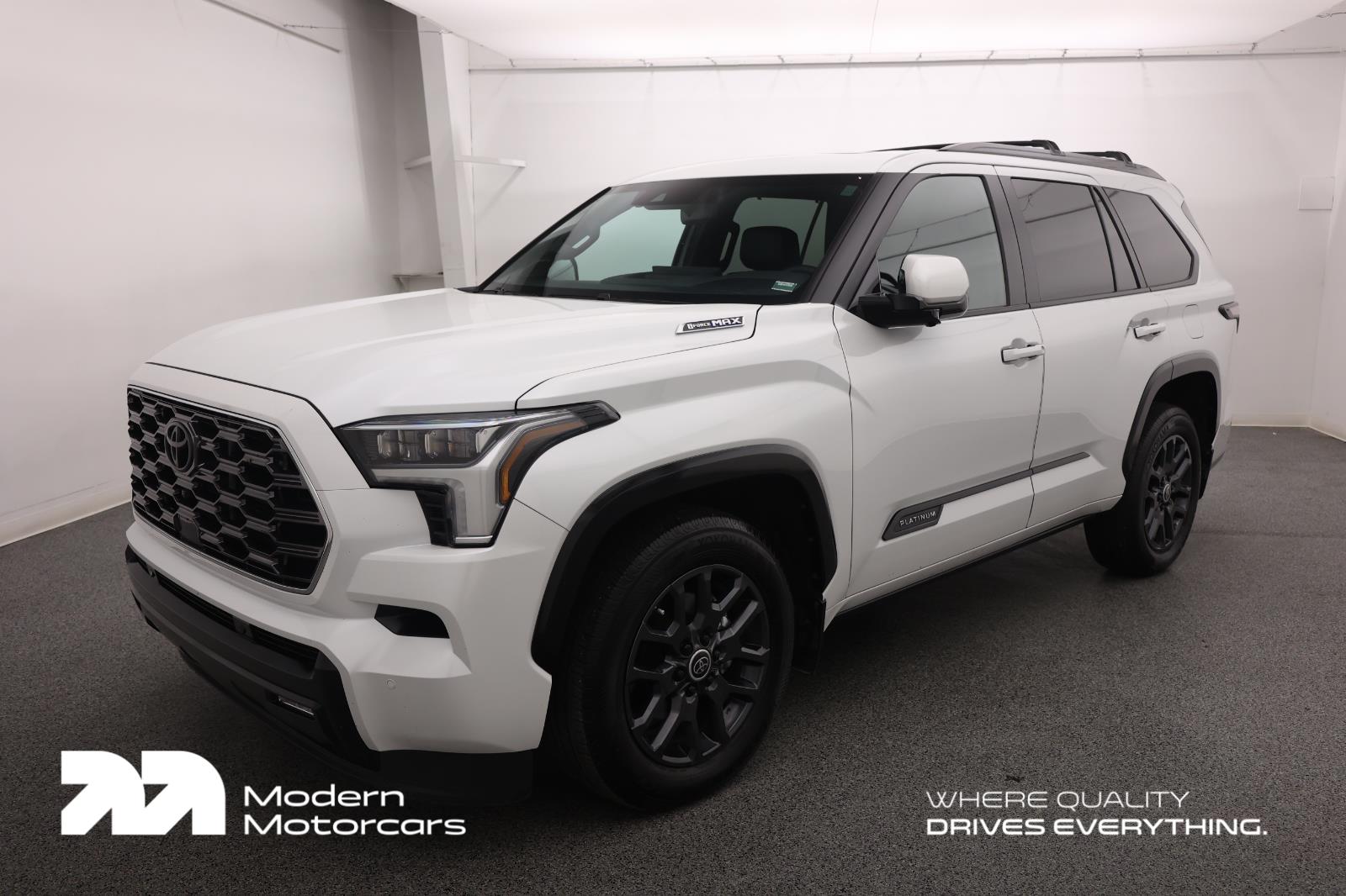 White (Wind Chill Pearl) 2024 Toyota Sequoia SUV / Crossover Four-Wheel Drive Automatic