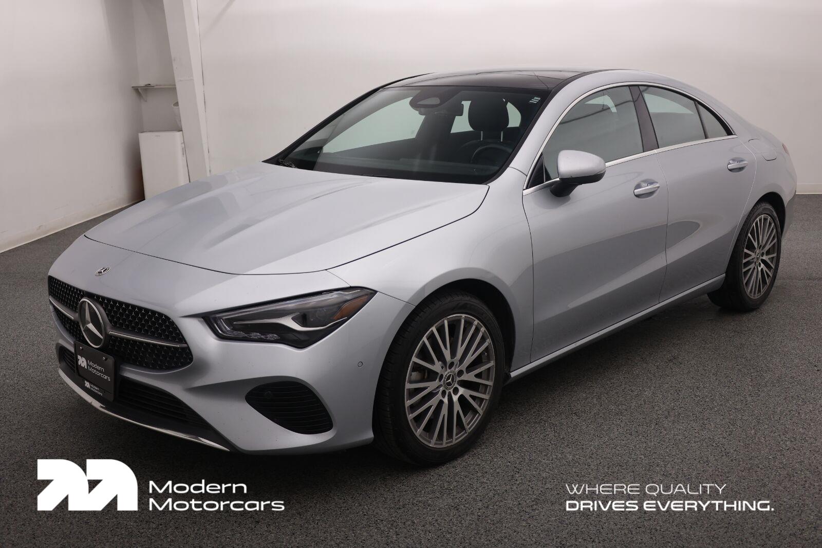 Gray (Mountain Grey Metallic) 2025 Mercedes-Benz CLA Coupe All-Wheel Drive Automatic