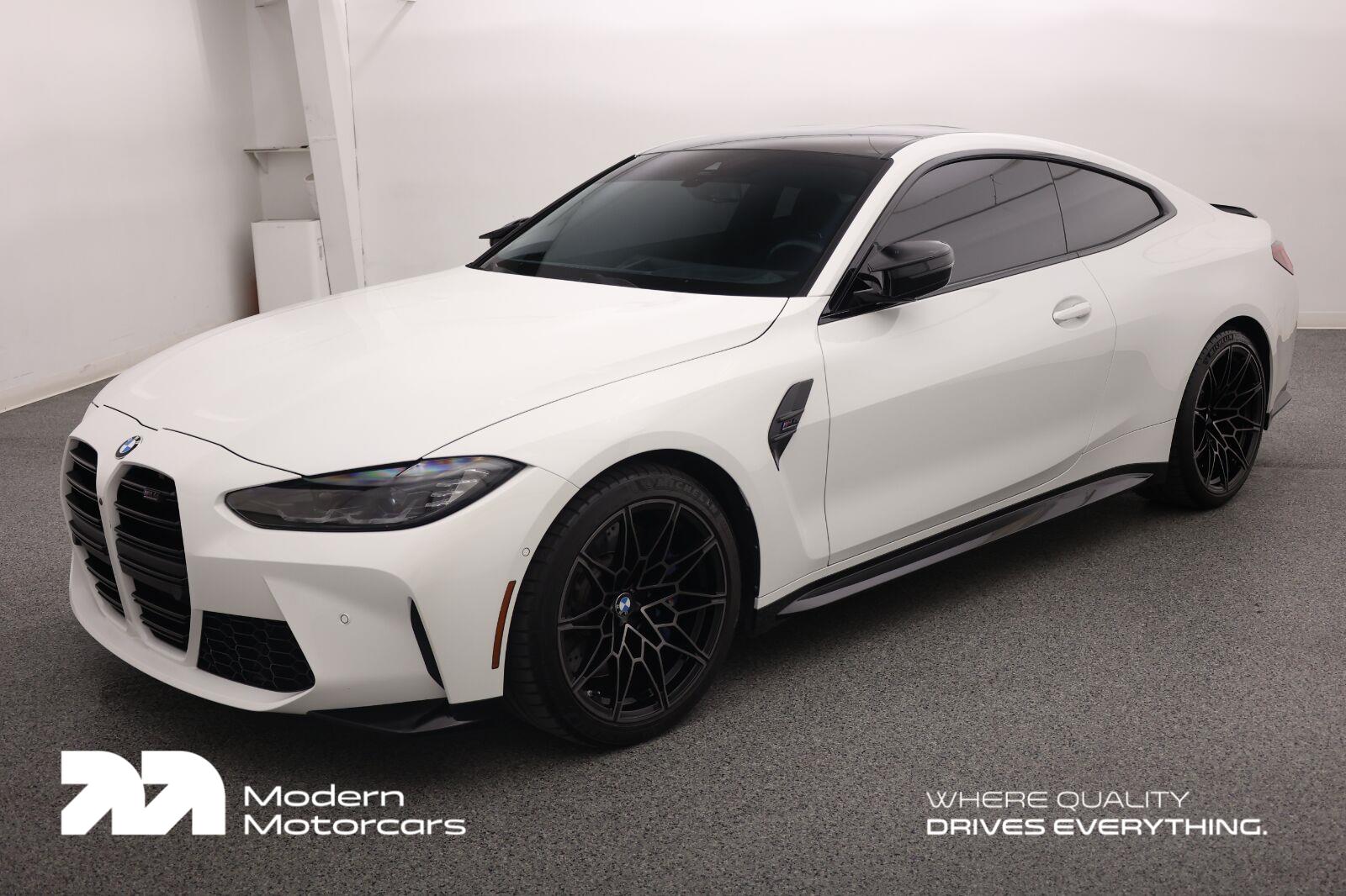 Alpine White 2024 BMW M4 Coupe All-Wheel Drive Automatic