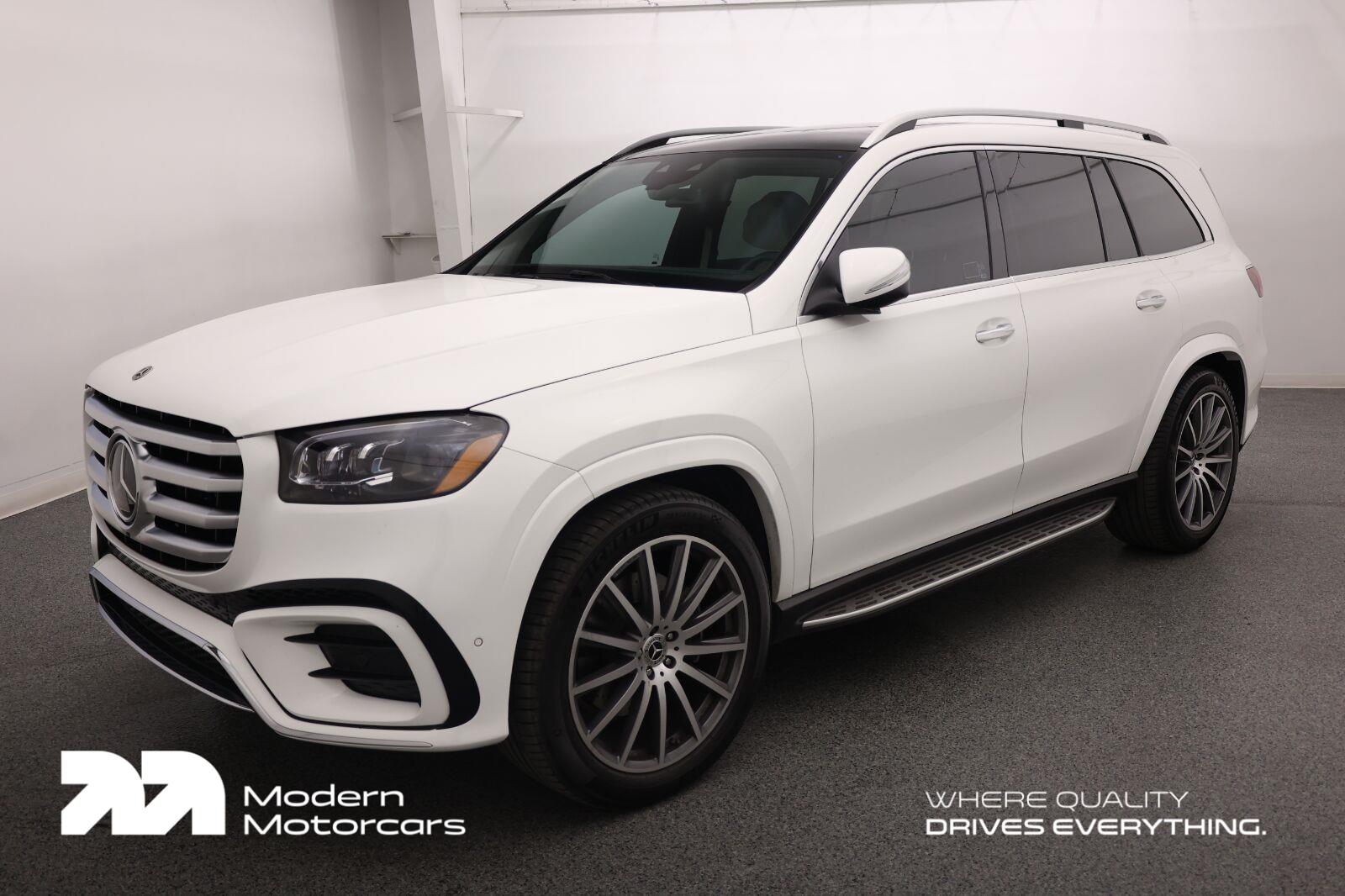 Polar White 2025 Mercedes-Benz GLS SUV / Crossover All-Wheel Drive Automatic