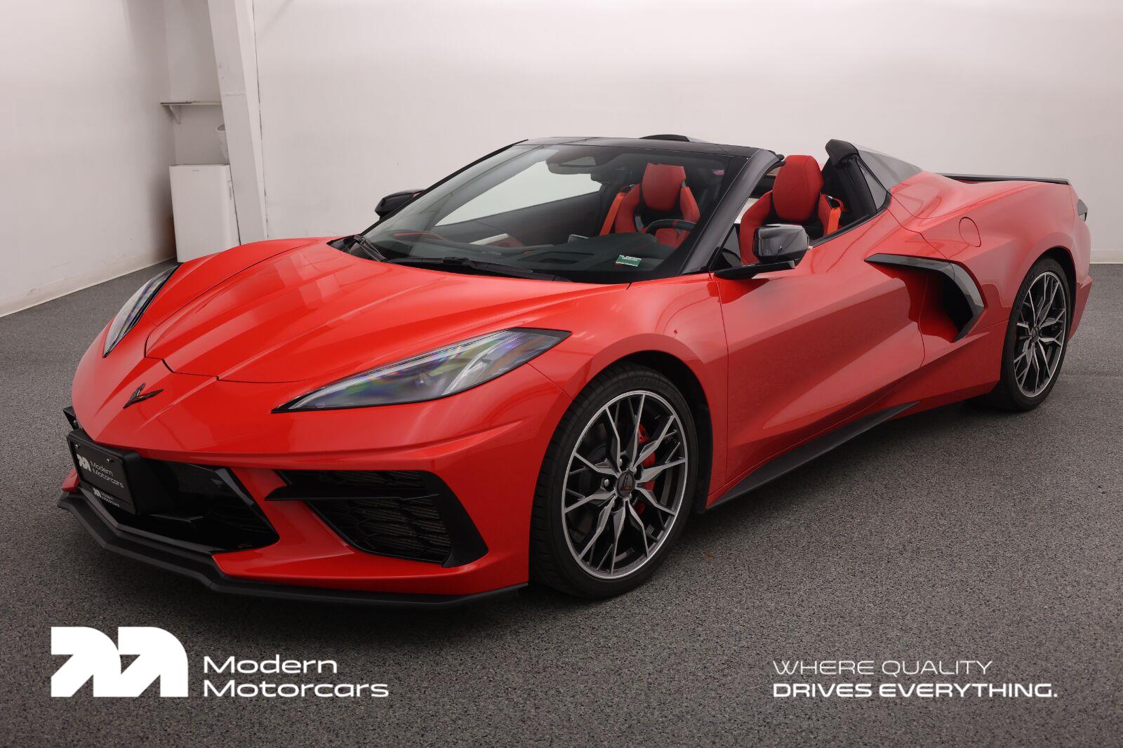 Torch Red 2024 Chevrolet Corvette Convertible Rear-Wheel Drive 8-Speed Dual Clutch