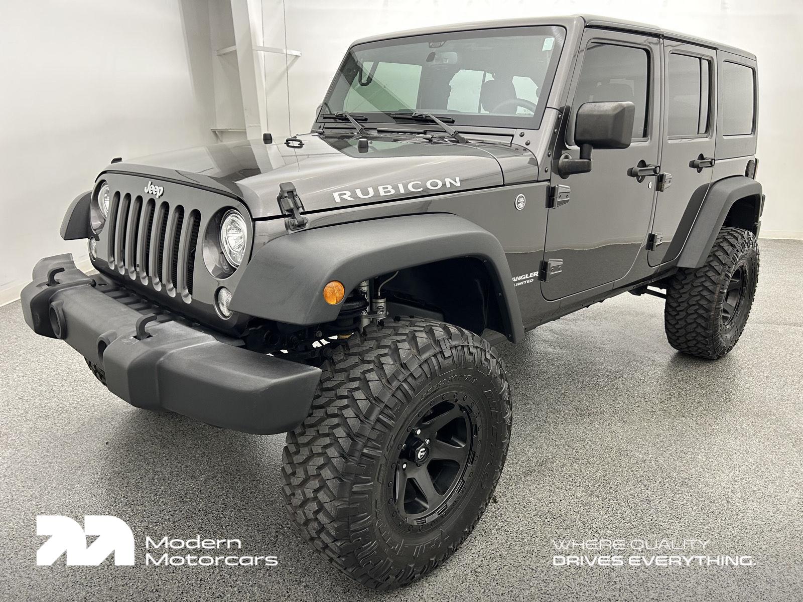 Gray (Granite Crystal Metallic Clearcoat) 2017 Jeep Wrangler SUV / Crossover Four-Wheel Drive 5-Speed Automatic