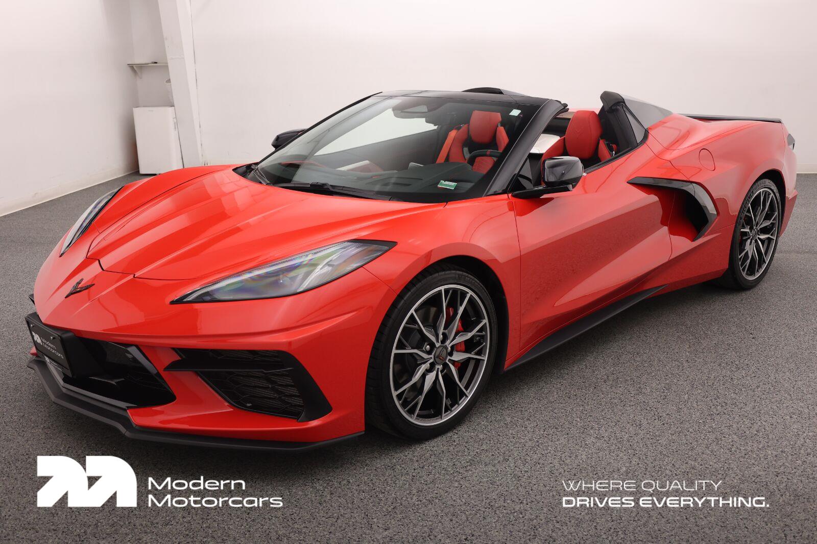 Torch Red 2024 Chevrolet Corvette Convertible Rear-Wheel Drive 8-Speed Dual Clutch