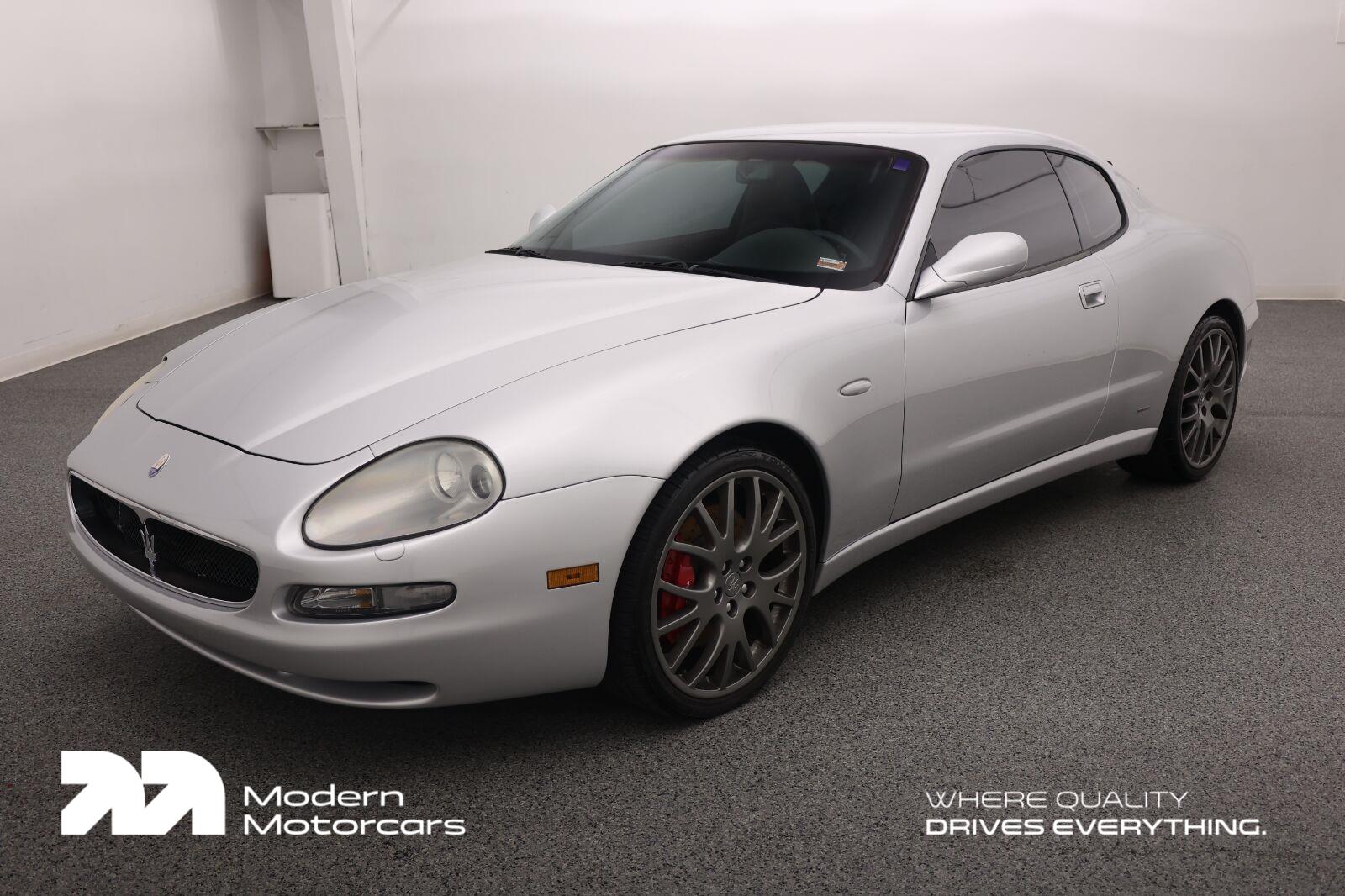 Silver 2002 Maserati Coupe Coupe Rear-Wheel Drive Automatic