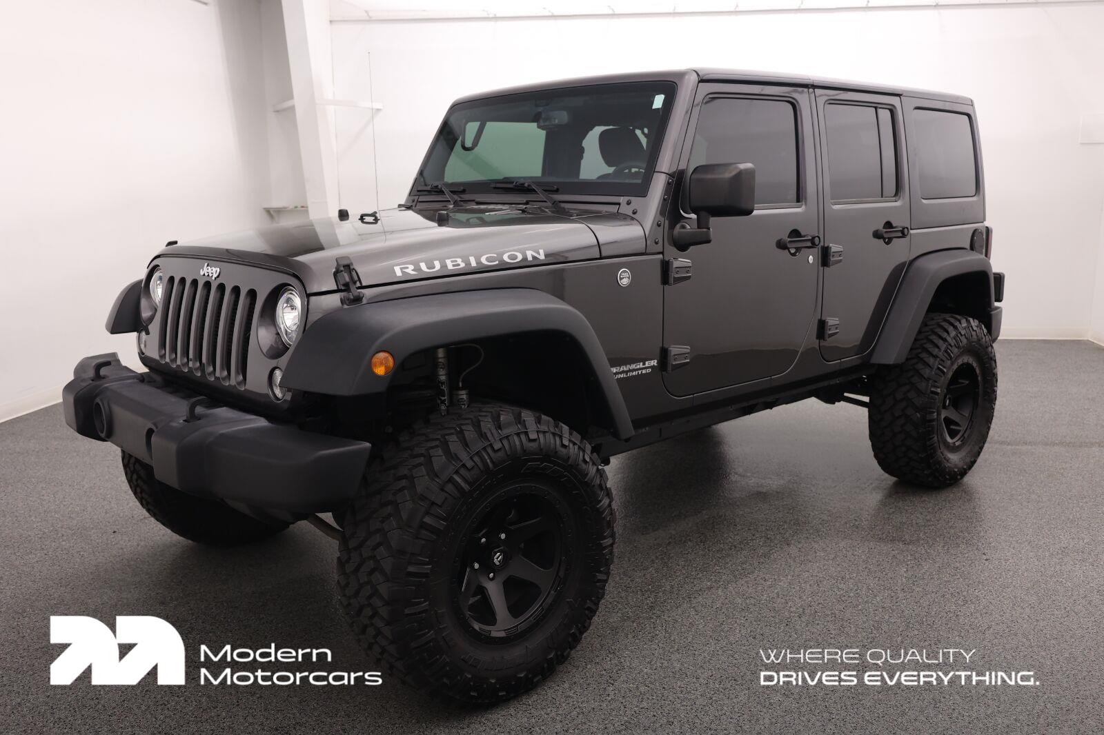 Gray (Granite Crystal Metallic Clearcoat) 2017 Jeep Wrangler SUV / Crossover Four-Wheel Drive 5-Speed Automatic