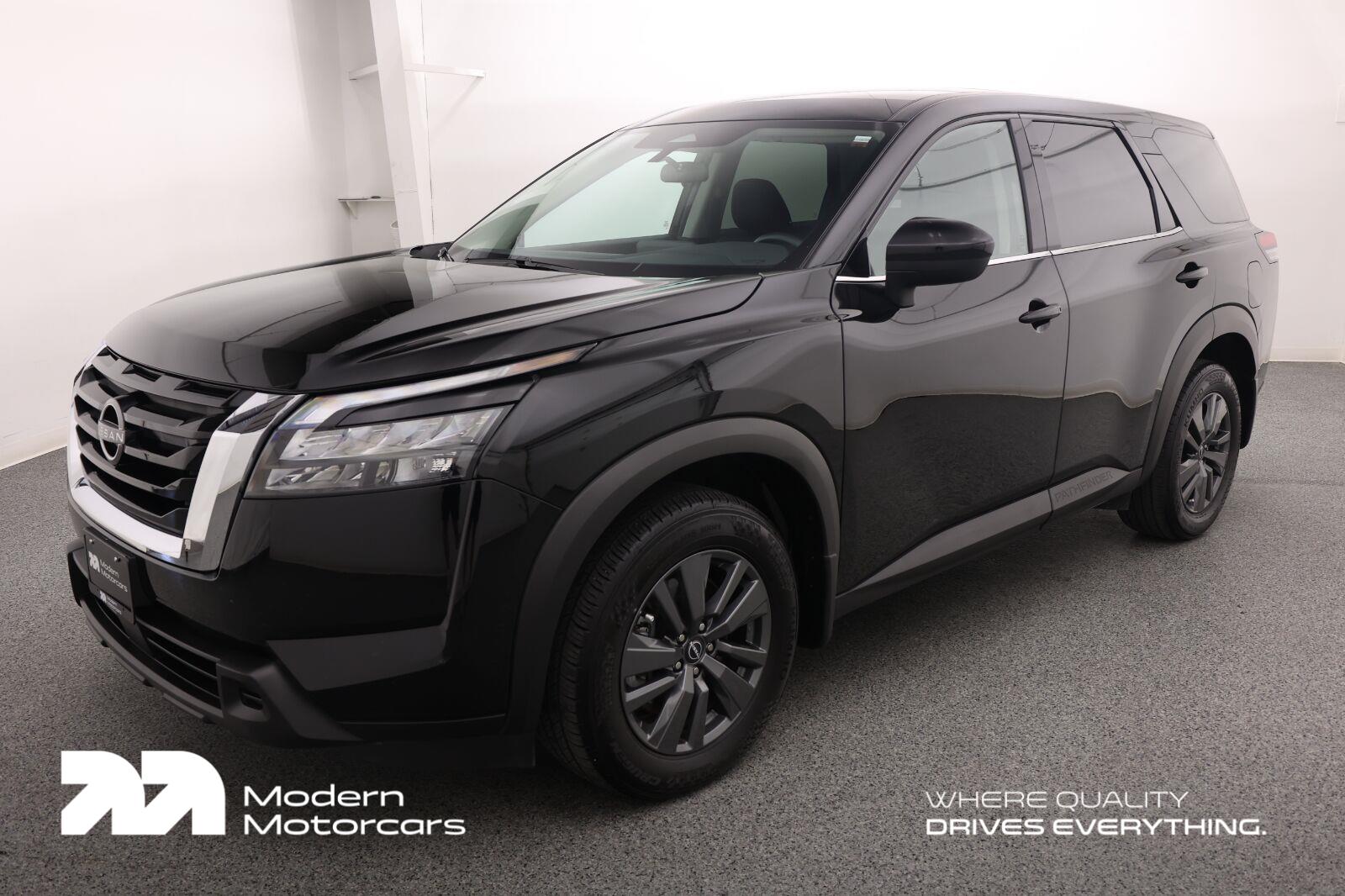 Super Black 2024 Nissan Pathfinder SUV / Crossover All-Wheel Drive Automatic