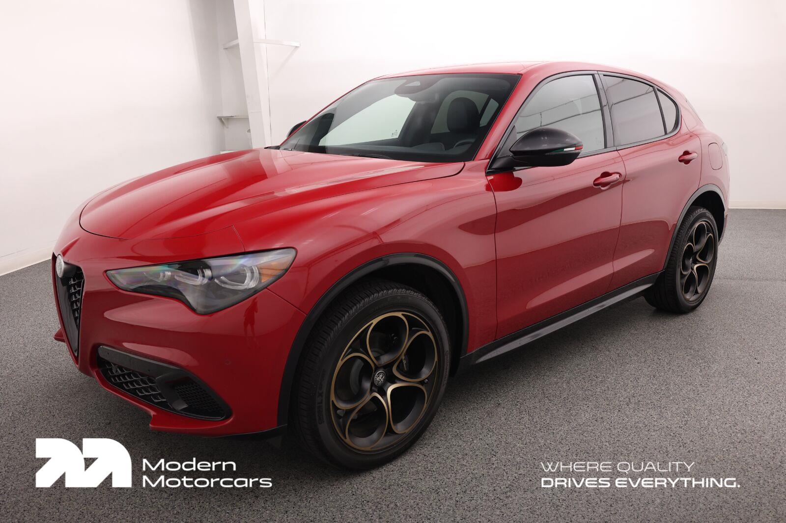 Alfa Rosso 2025 Alfa Romeo Stelvio SUV / Crossover All-Wheel Drive 8-Speed Automatic