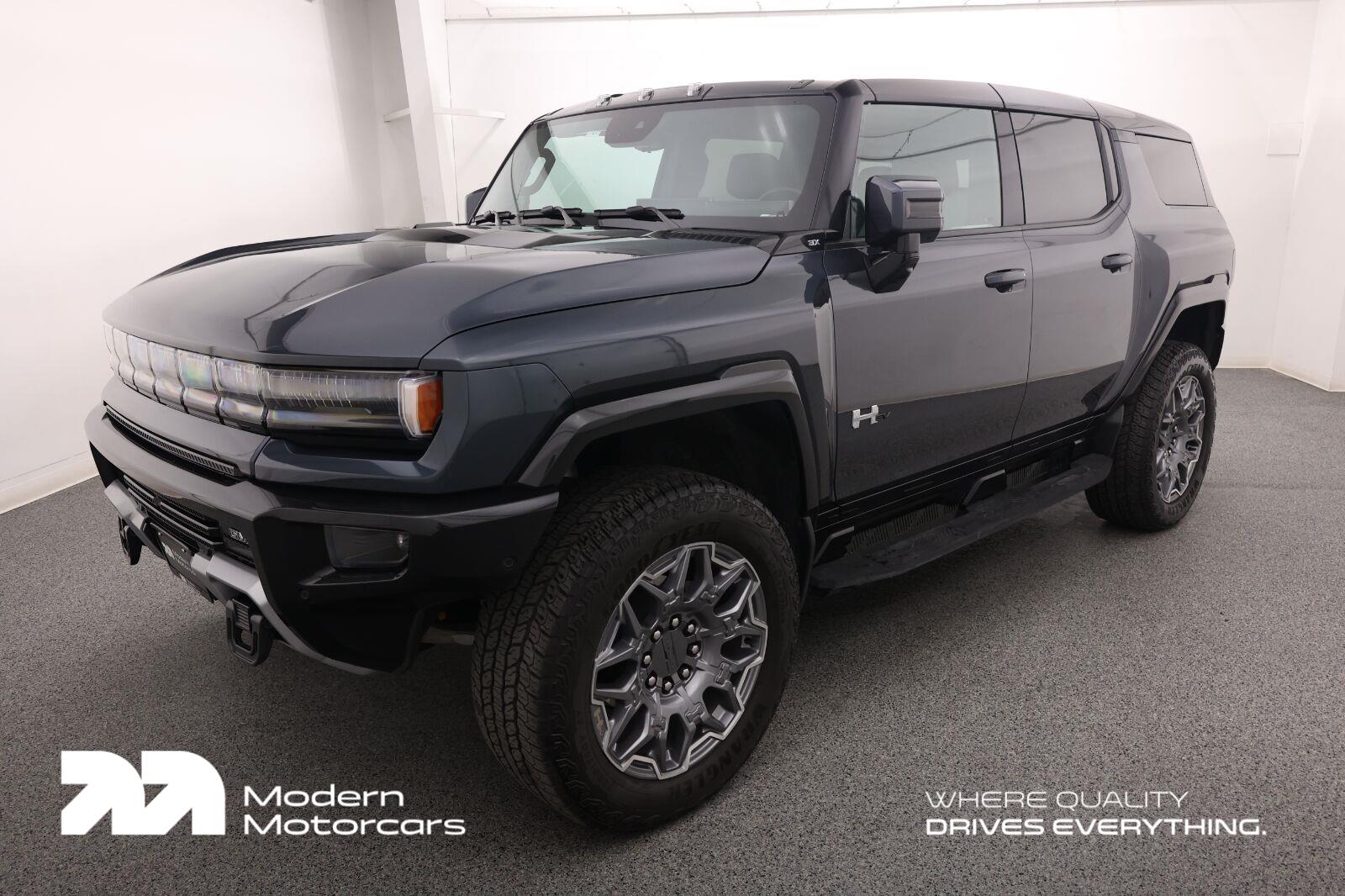 Gray (Graphite Blue Metallic) 2025 GMC Hummer EV SUV SUV / Crossover All-Wheel Drive Automatic