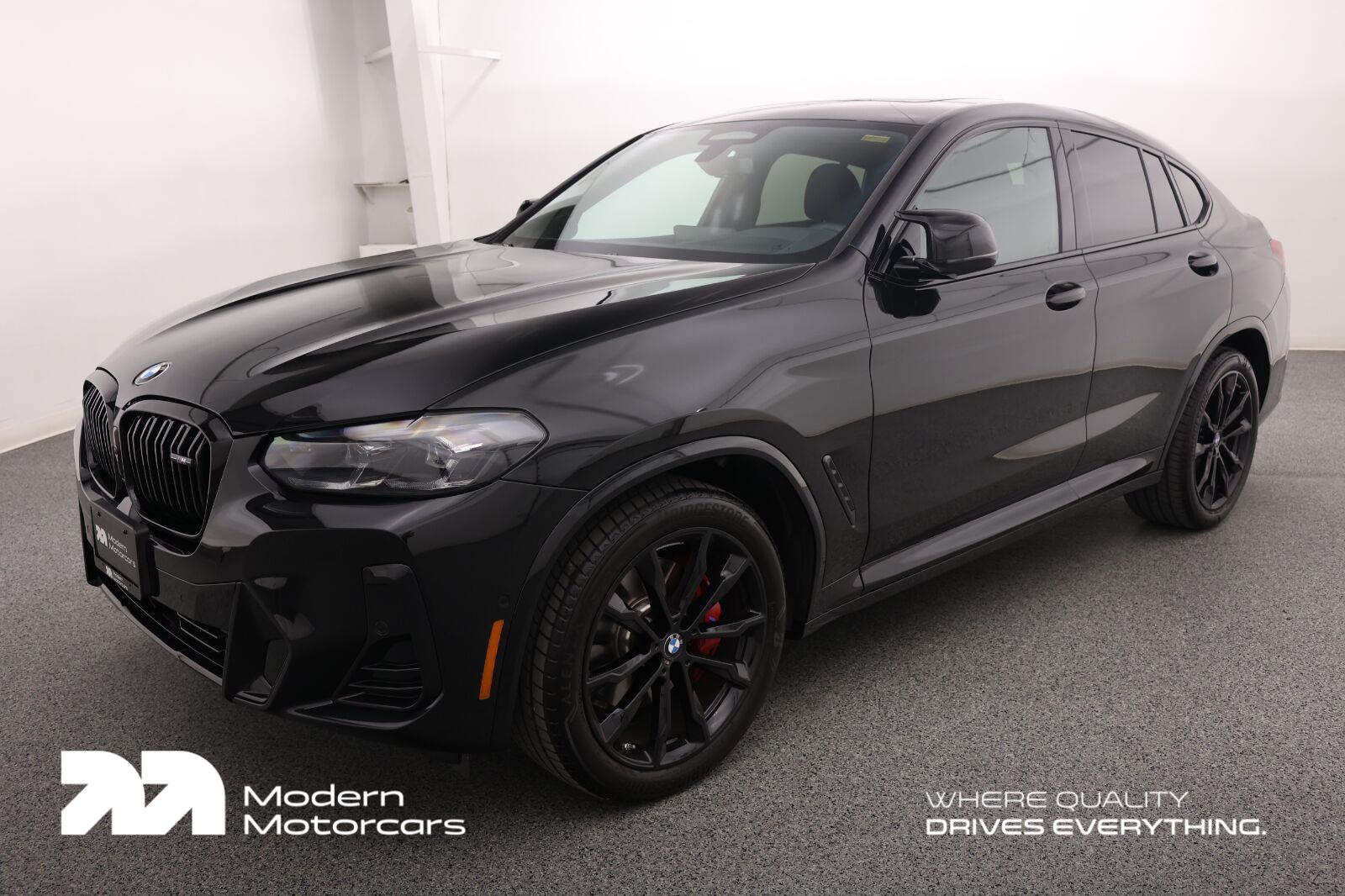 Black Sapphire Metallic 2023 BMW X4 SUV / Crossover All-Wheel Drive Automatic