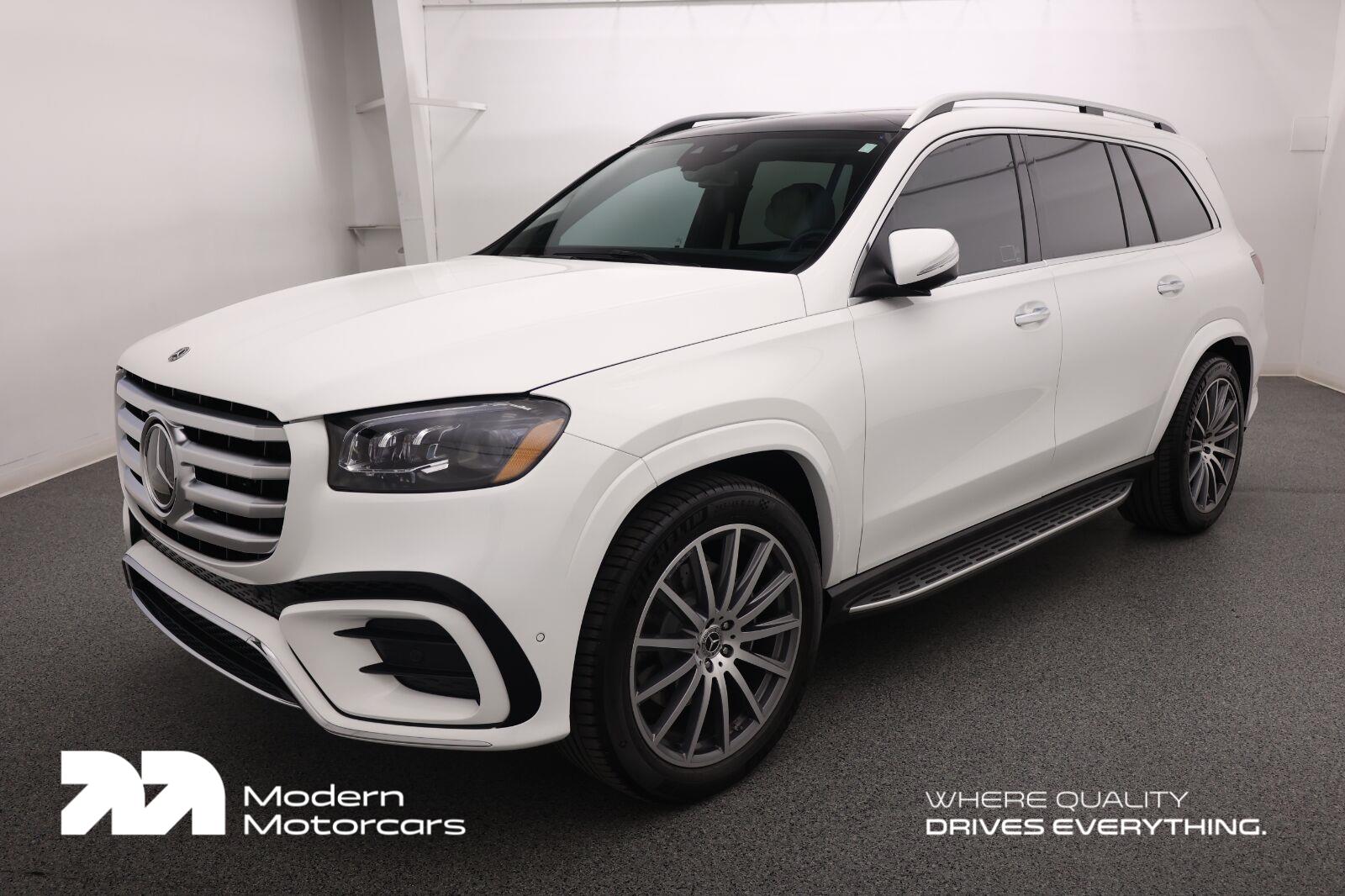 Polar White 2025 Mercedes-Benz GLS SUV / Crossover All-Wheel Drive Automatic