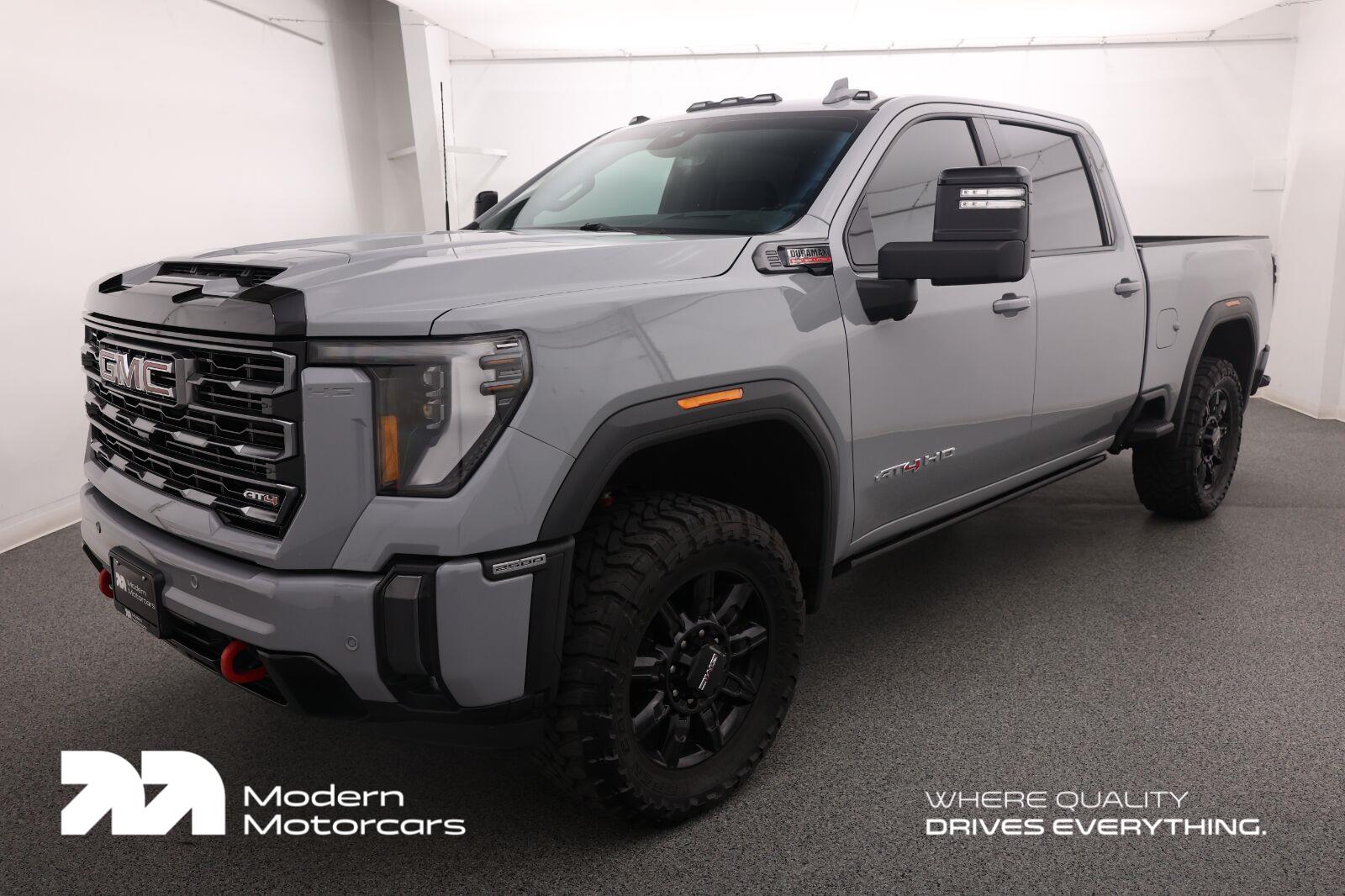 Thunderstorm Gray 2024 GMC Sierra 2500HD Pickup Truck Four-Wheel Drive Automatic