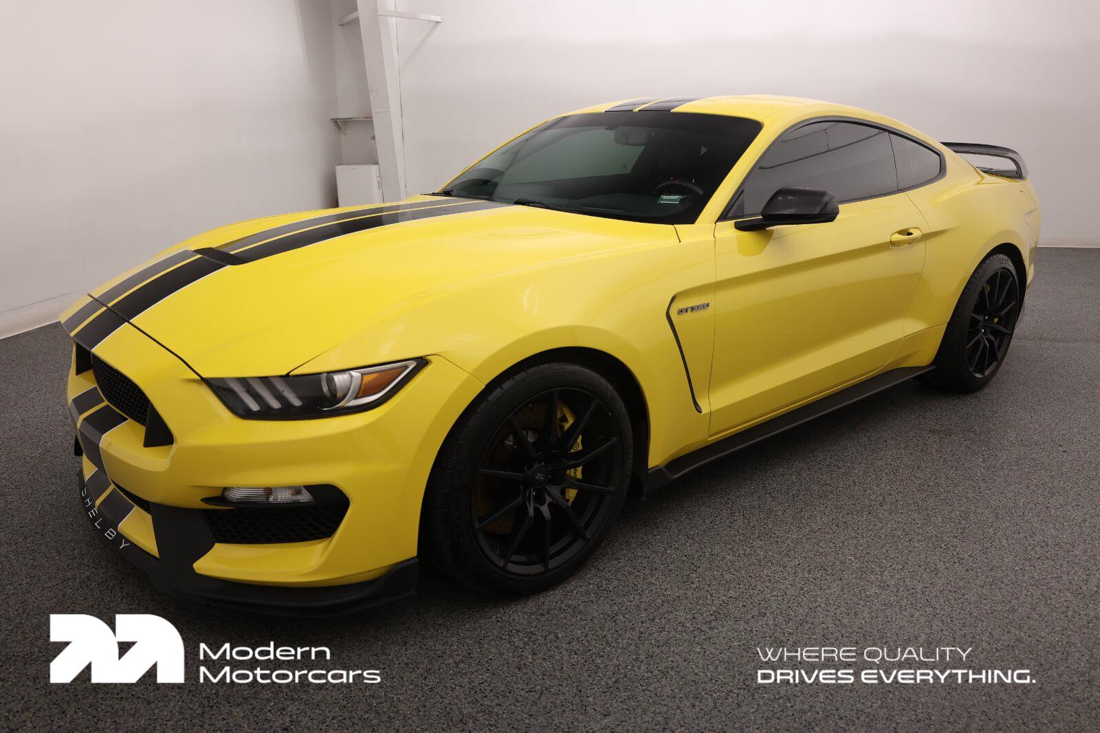 Triple Yellow Tri-Coat 2017 Ford Mustang Shelby GT350 Coupe Rear-Wheel Drive 6-Speed Manual