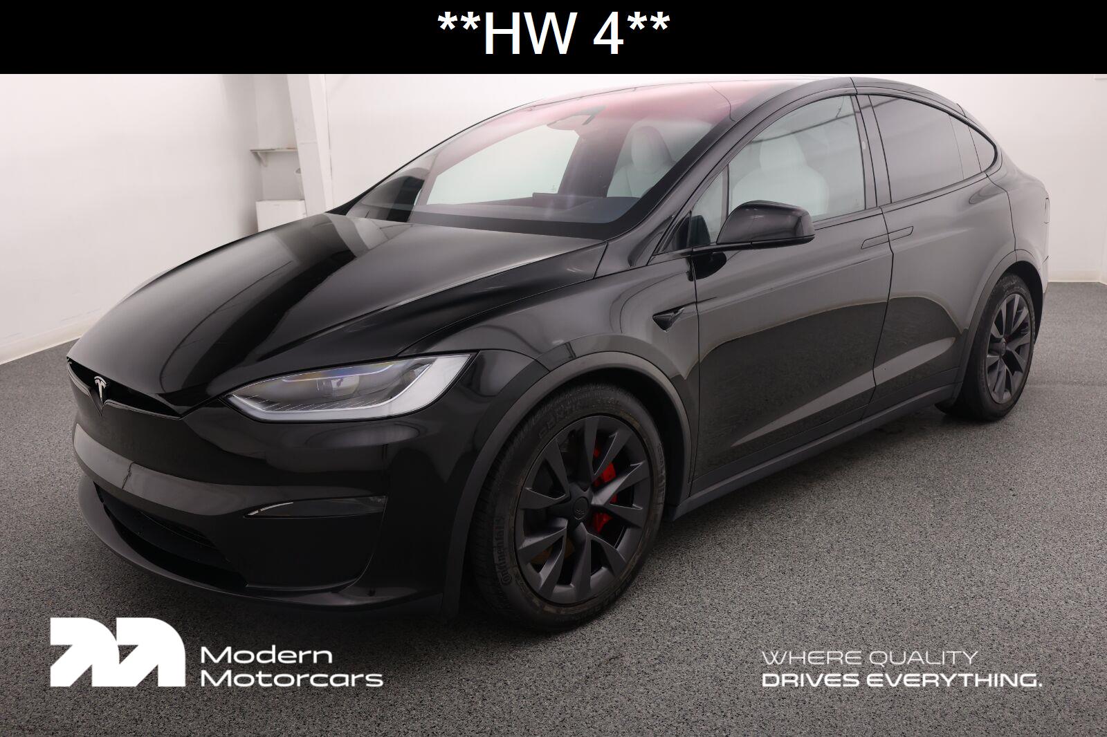 Solid Black 2023 Tesla Model X SUV / Crossover All-Wheel Drive Automatic