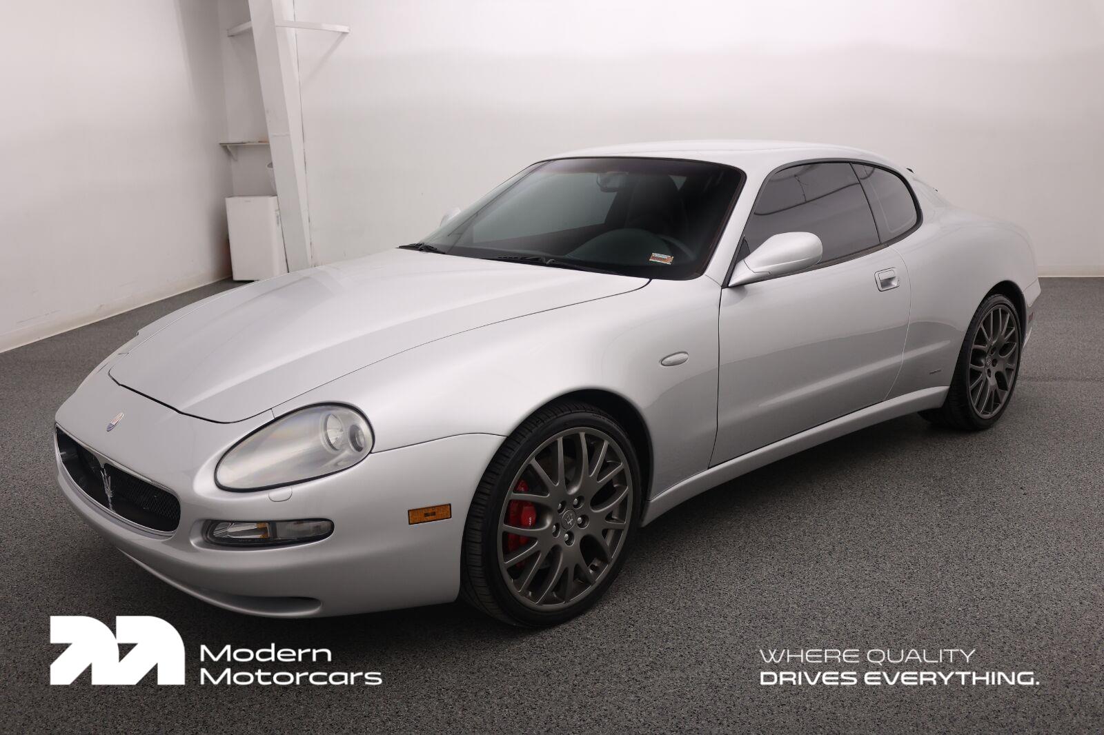 Silver 2002 Maserati Coupe Coupe Rear-Wheel Drive Automatic