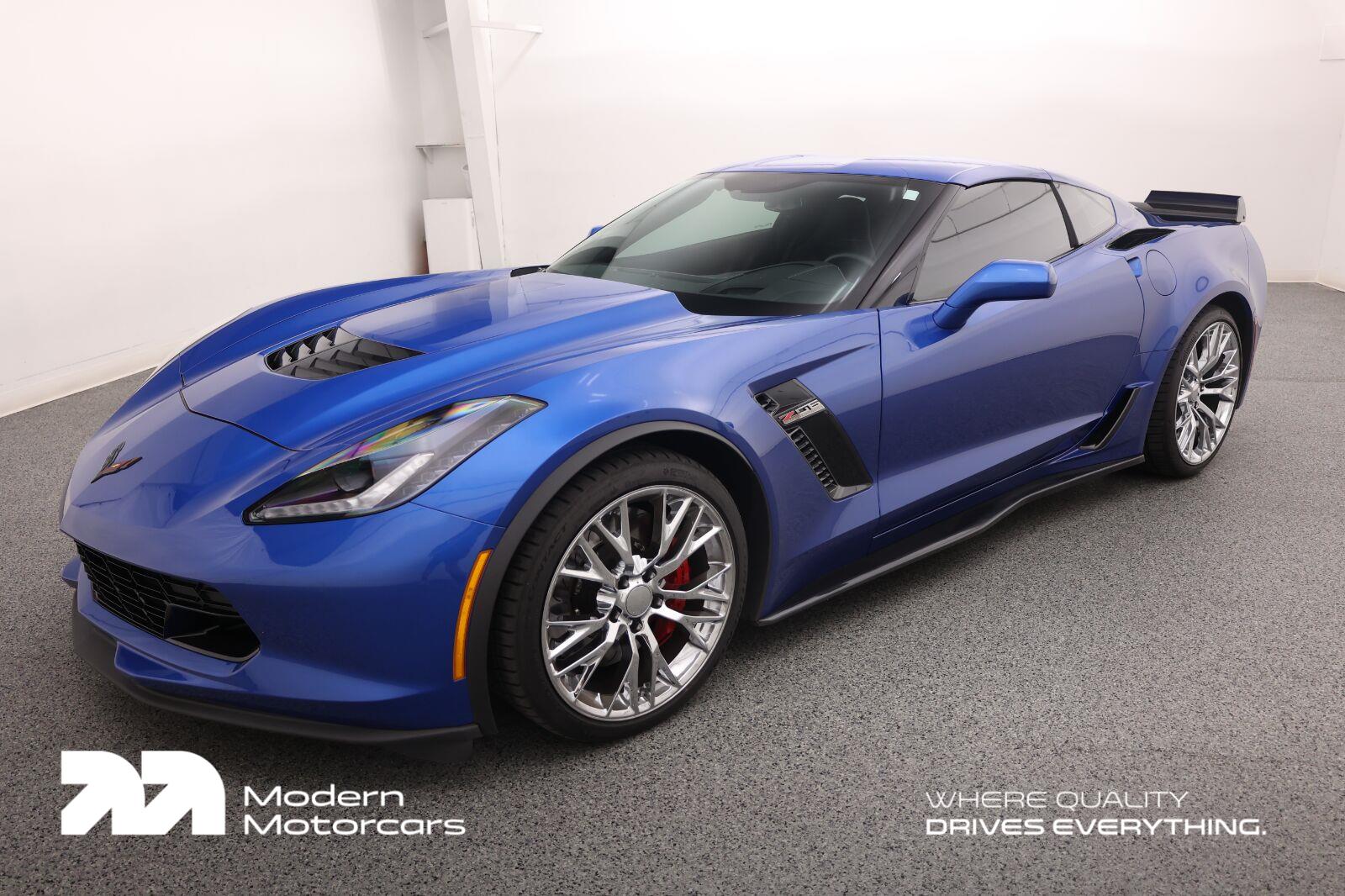 Laguna Blue Metallic Tintcoat 2016 Chevrolet Corvette Coupe Rear-Wheel Drive 7-Speed Manual