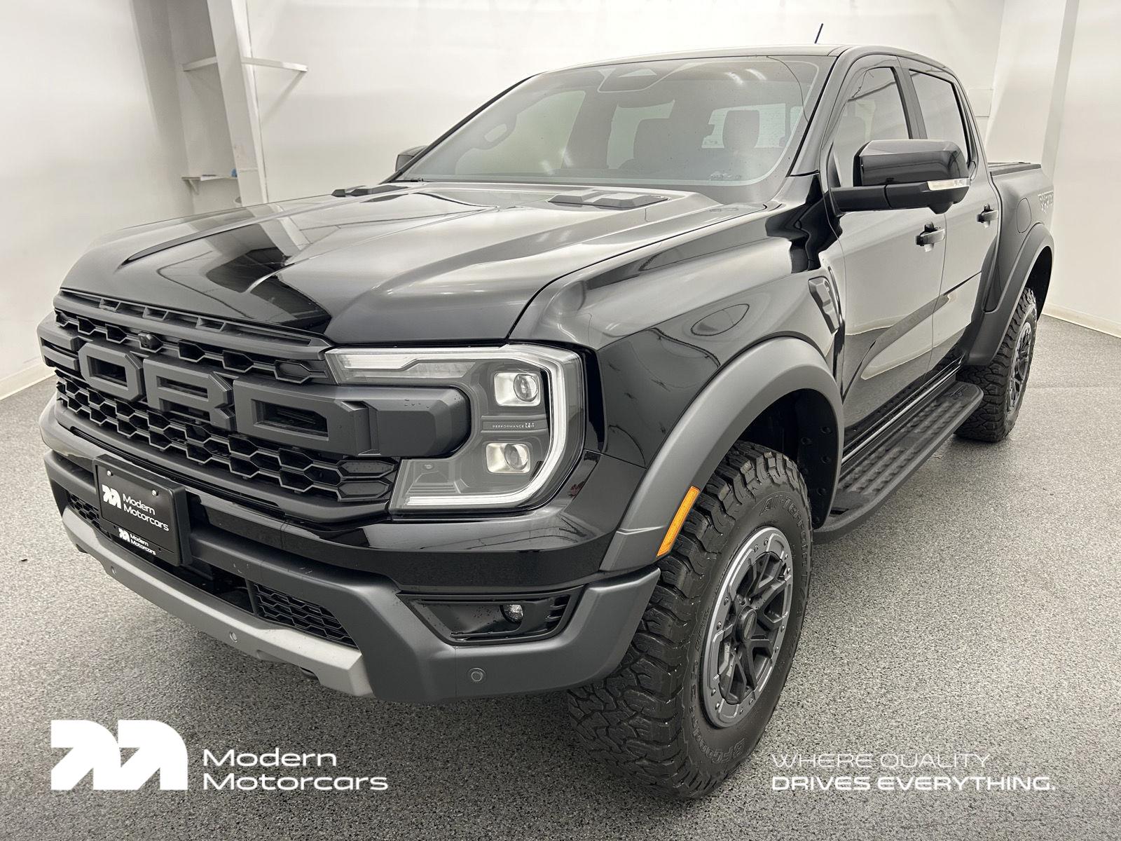 Shadow Black 2025 Ford Ranger Pickup Truck Four-Wheel Drive Automatic