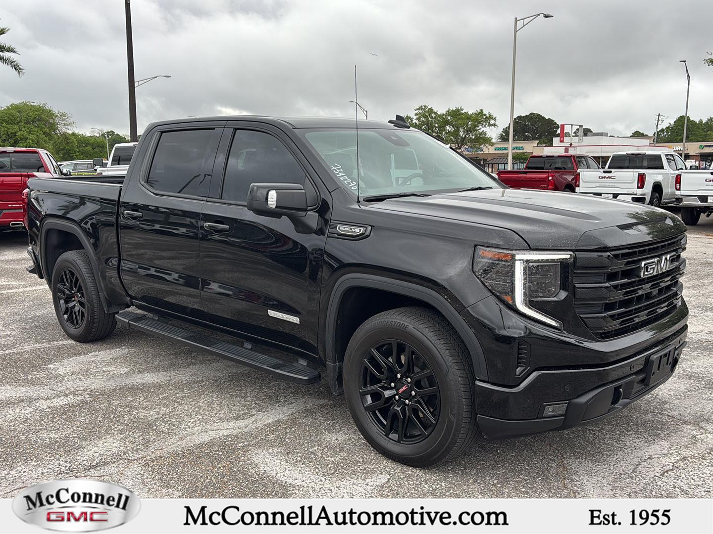 Onyx Black 2025 GMC Sierra 1500 Elevation Crew Cab RWD Pickup Truck 4X2 Automatic