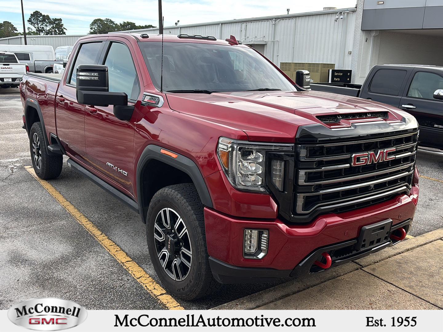 Cayenne Red Tintcoat 2023 GMC Sierra 2500HD AT4 Crew Cab 4WD Pickup Truck Four-Wheel Drive Automatic