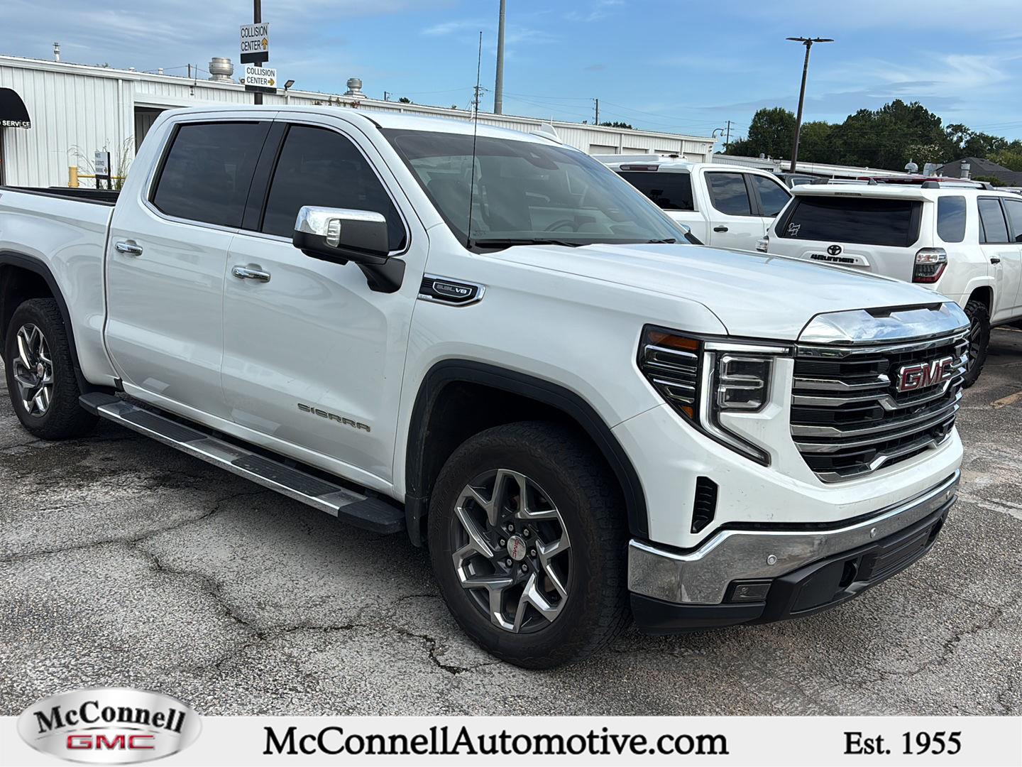 Summit White 2025 GMC Sierra 1500 Pickup Truck Four-Wheel Drive Automatic