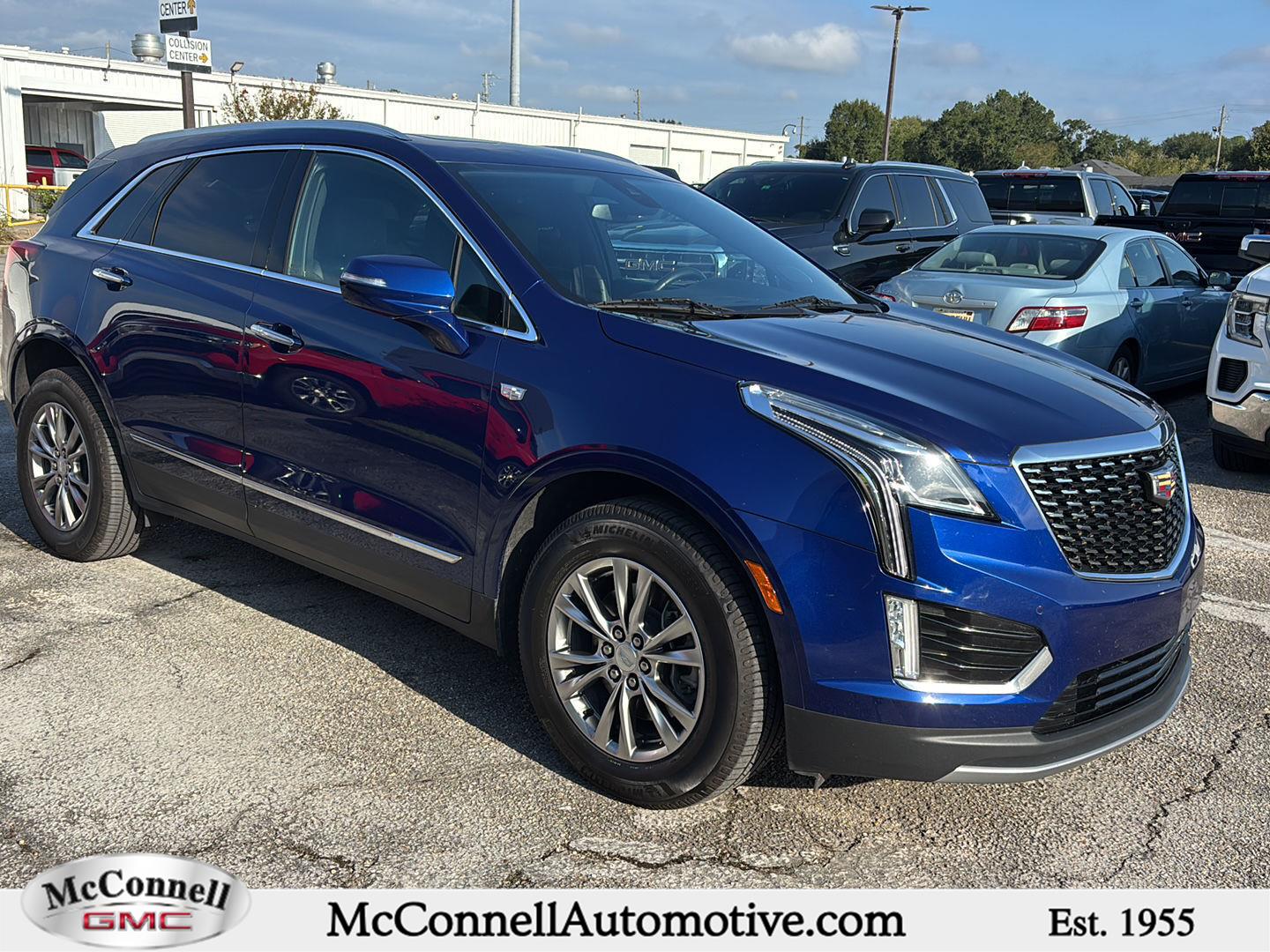 Opulent Blue Metallic 2023 Cadillac XT5 SUV / Crossover Four-Wheel Drive 9-Speed Automatic