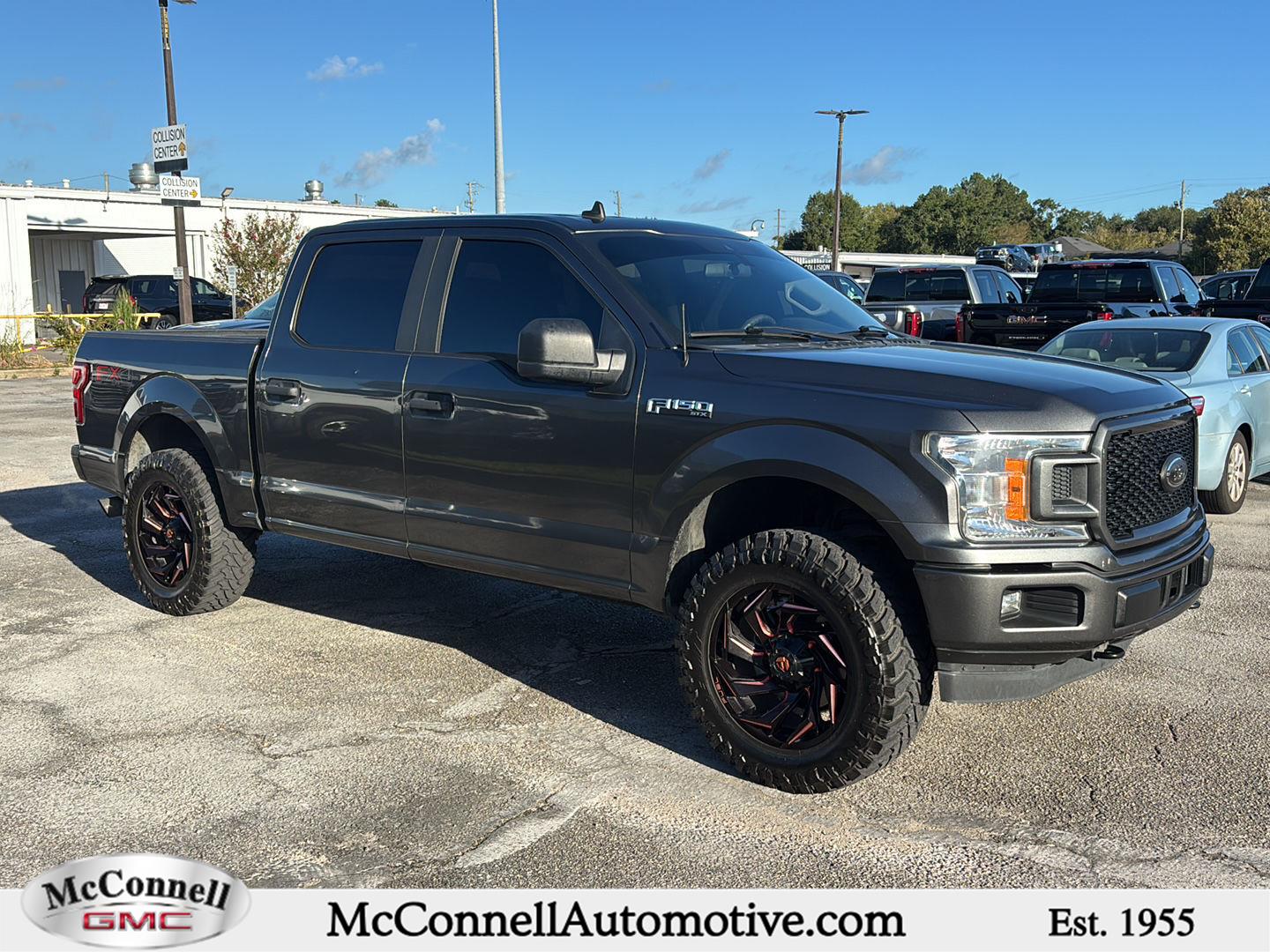 Gray (Magnetic Metallic) 2020 Ford F-150 Pickup Truck Four-Wheel Drive 6-Speed Automatic