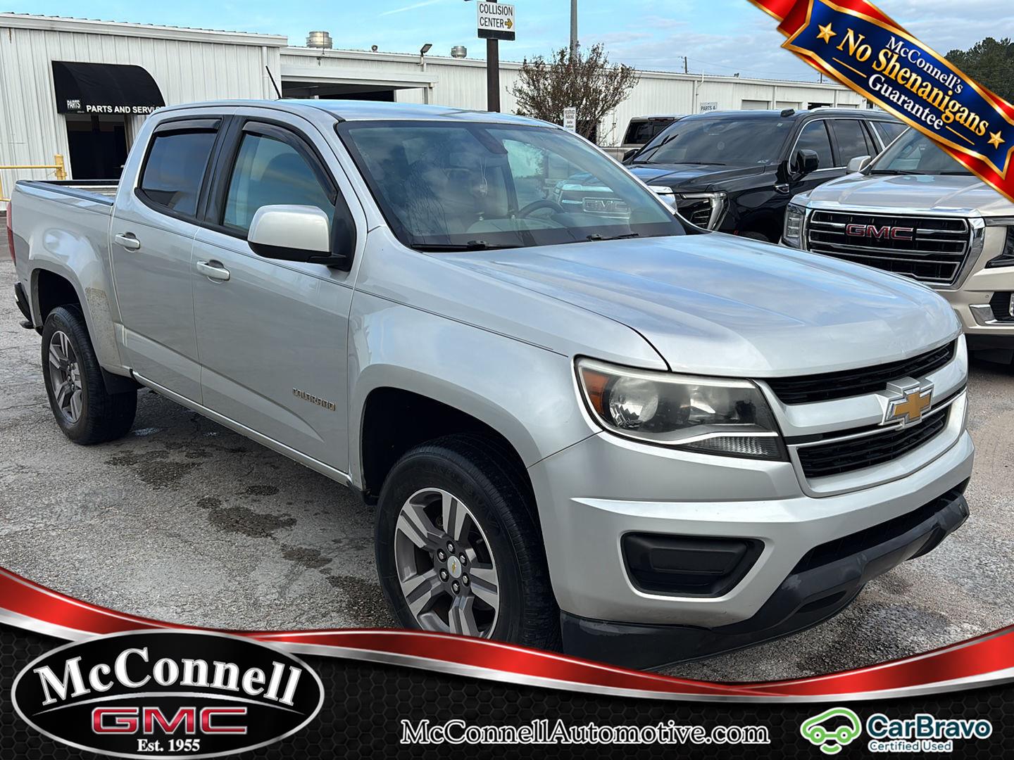 Silver Ice Metallic 2018 Chevrolet Colorado Pickup Truck 4X2 8-Speed Automatic