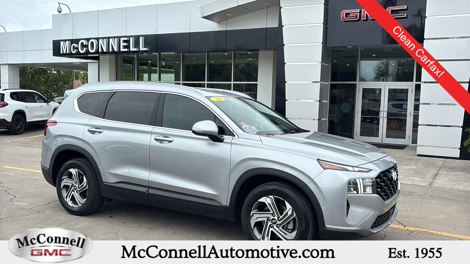 Shimmering Silver 2023 Hyundai Santa Fe SEL FWD SUV / Crossover Front-Wheel Drive Automatic