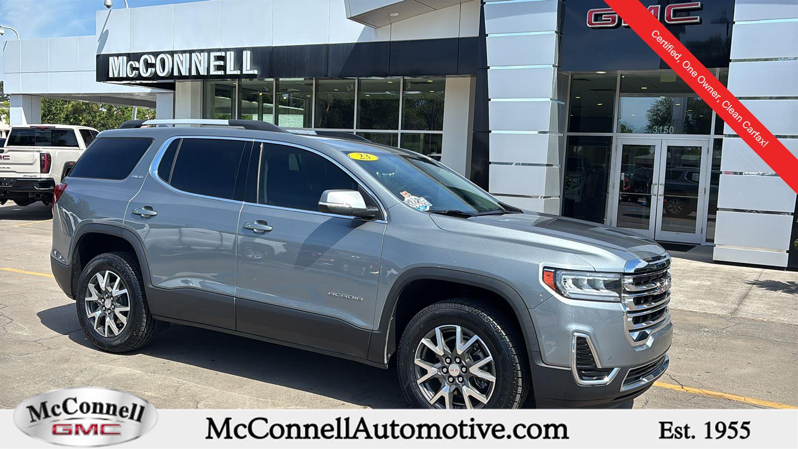 Sterling Metallic 2023 GMC Acadia SLE FWD SUV / Crossover Front-Wheel Drive 9-Speed Automatic