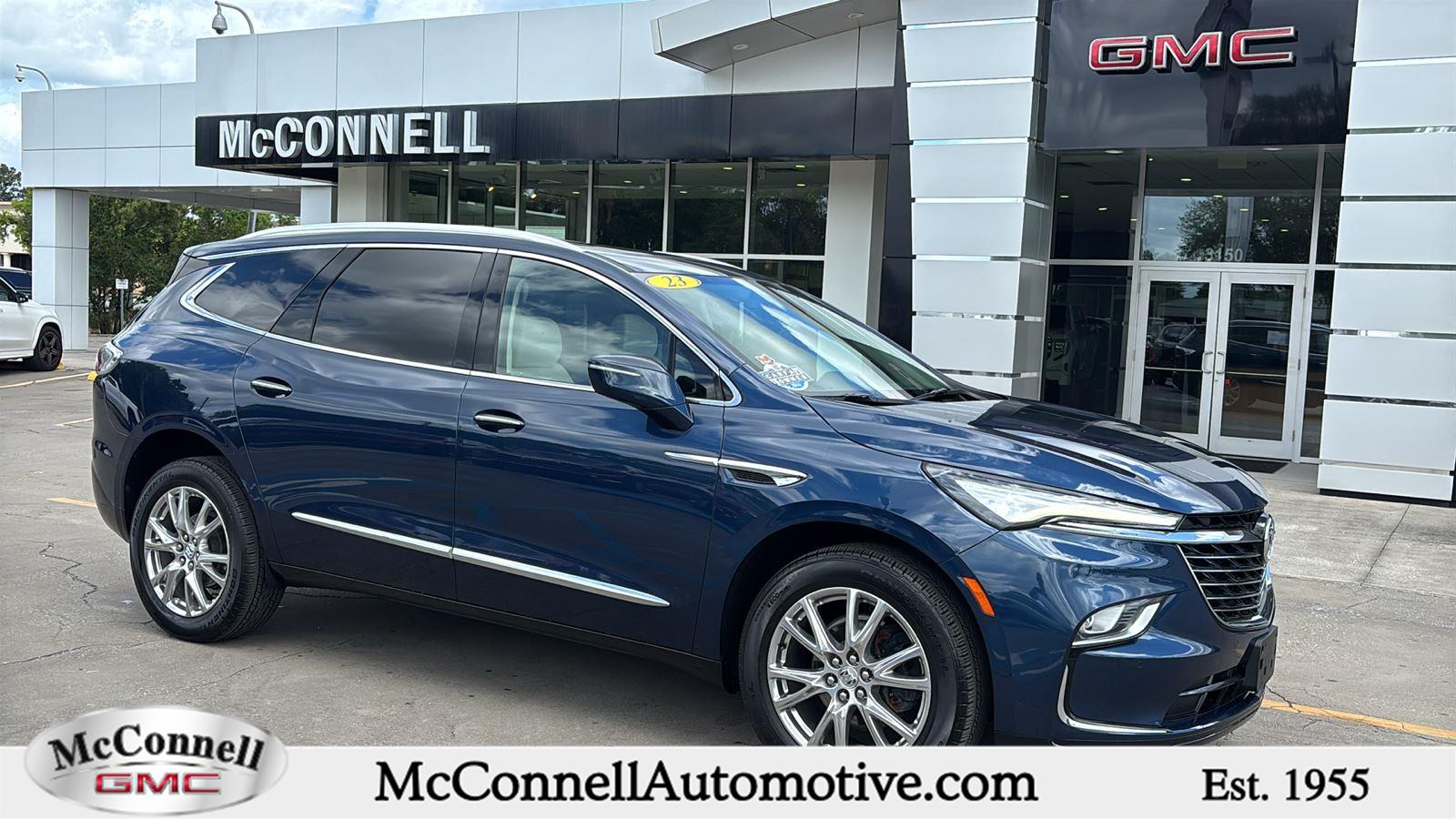 Emperor Blue Metallic 2023 Buick Enclave Essence AWD SUV / Crossover Four-Wheel Drive 9-Speed Automatic