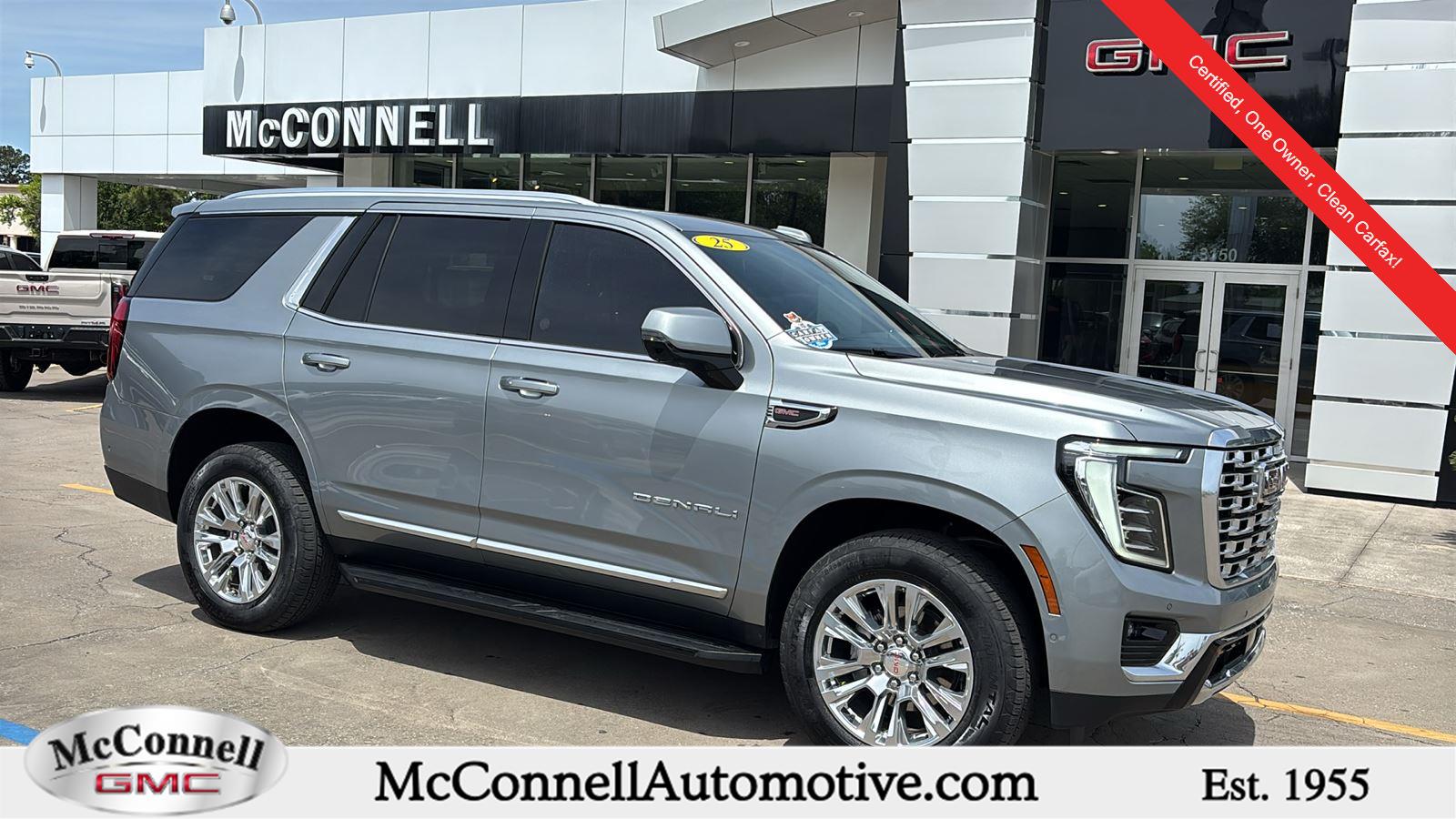 Sterling Metallic 2025 GMC Yukon Denali 4WD SUV / Crossover Four-Wheel Drive Automatic