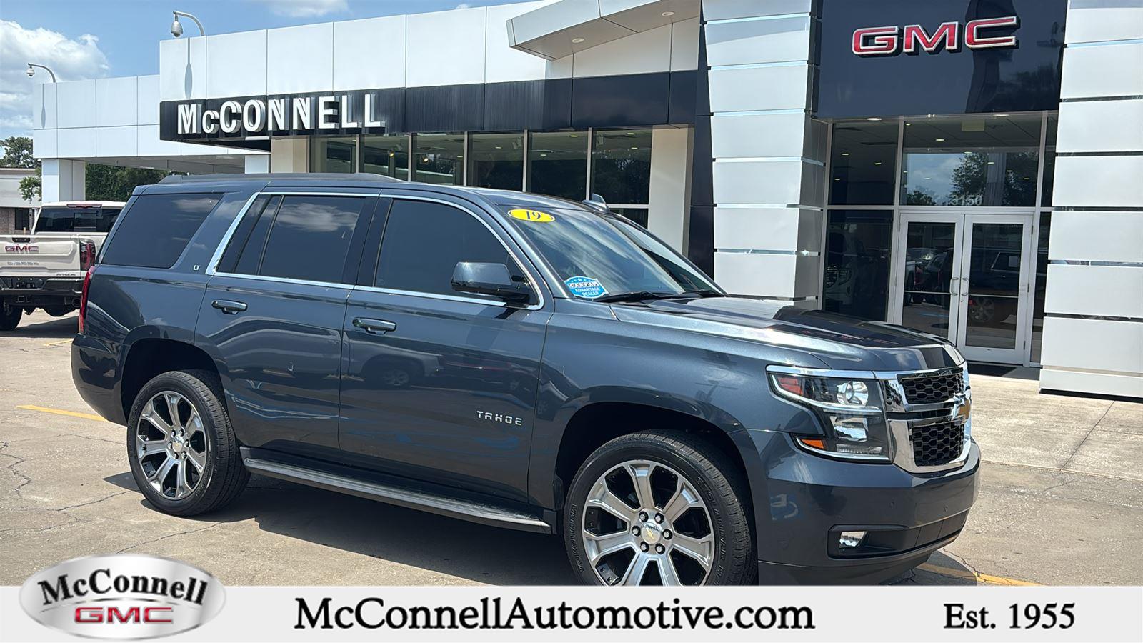 Shadow Gray Metallic 2019 Chevrolet Tahoe LT RWD SUV / Crossover 4X2 6-Speed Automatic