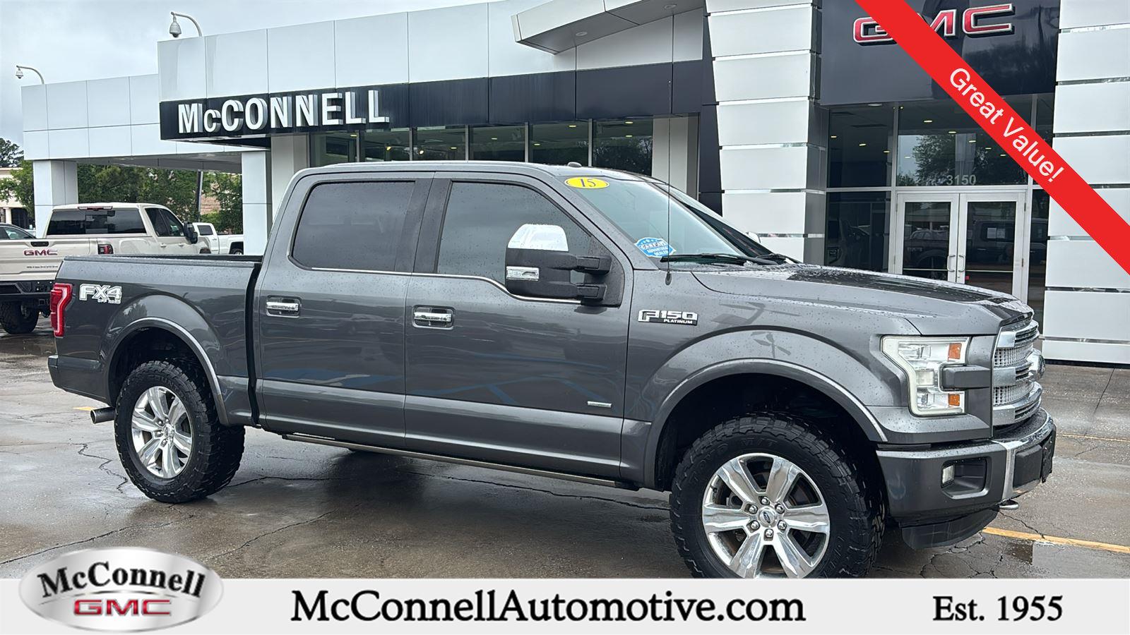 2015 Ford F-150 Platinum SuperCrew 4WD