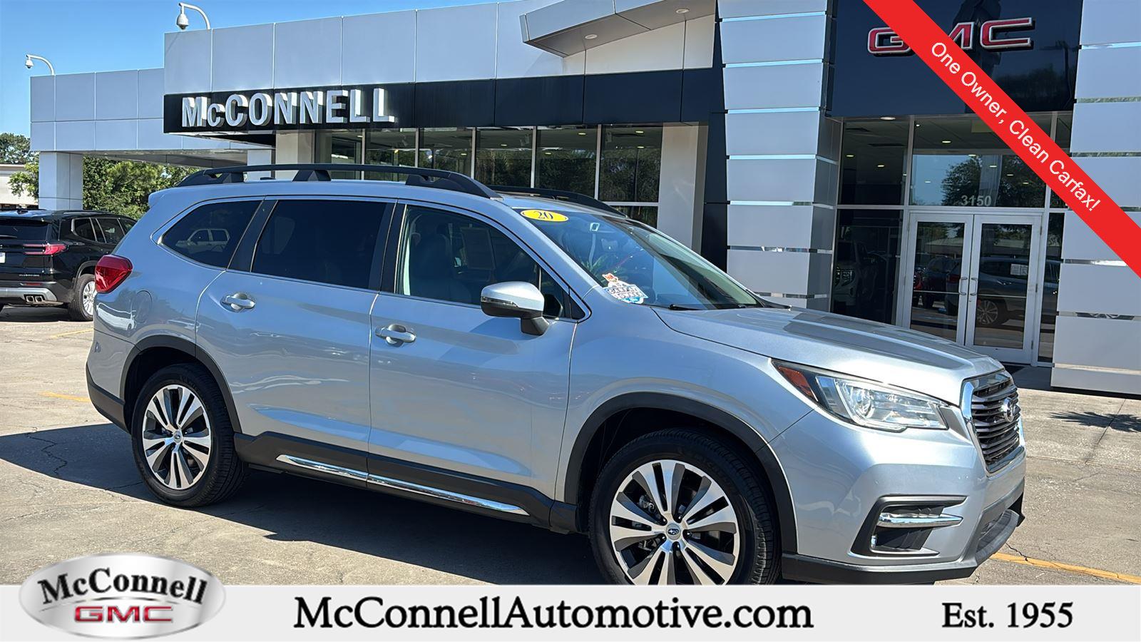 Ice Silver Metallic 2020 Subaru Ascent Limited 7-Passenger AWD SUV / Crossover All-Wheel Drive Continuously Variable Transmission